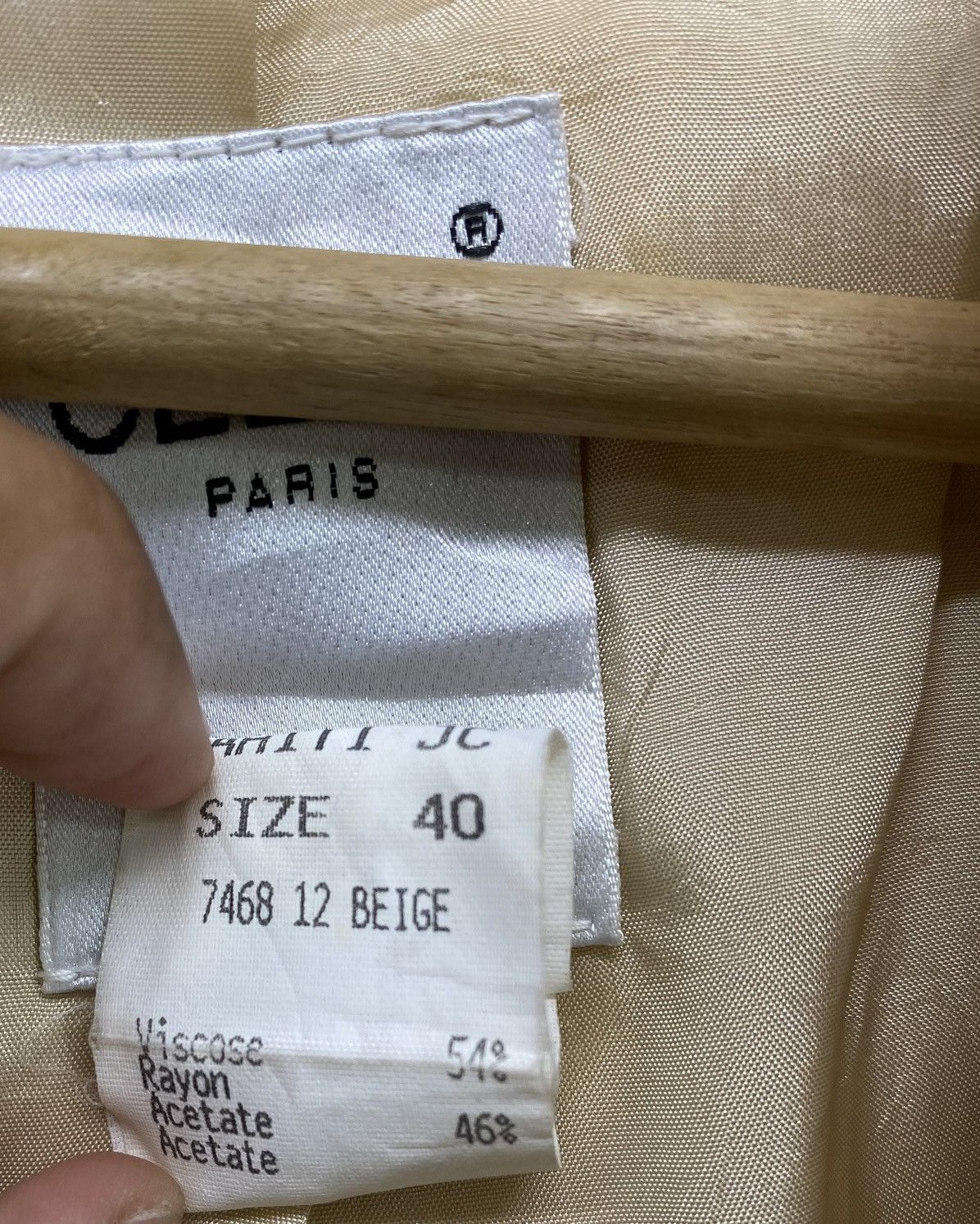 Celine Vintage Celine Paris Shirts Button Up Flannel Size M / US 6-8 / IT 42-44 - 14 Thumbnail