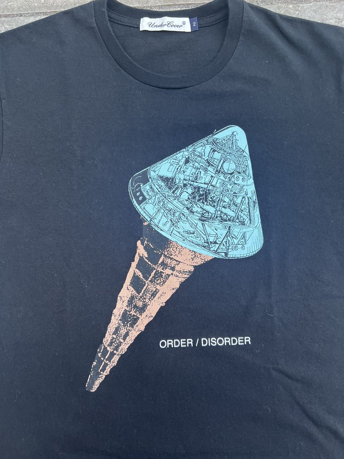 Undercover Undercover ‘order/disorder’ tee Size US M / EU 48-50 / 2 - 3 Thumbnail
