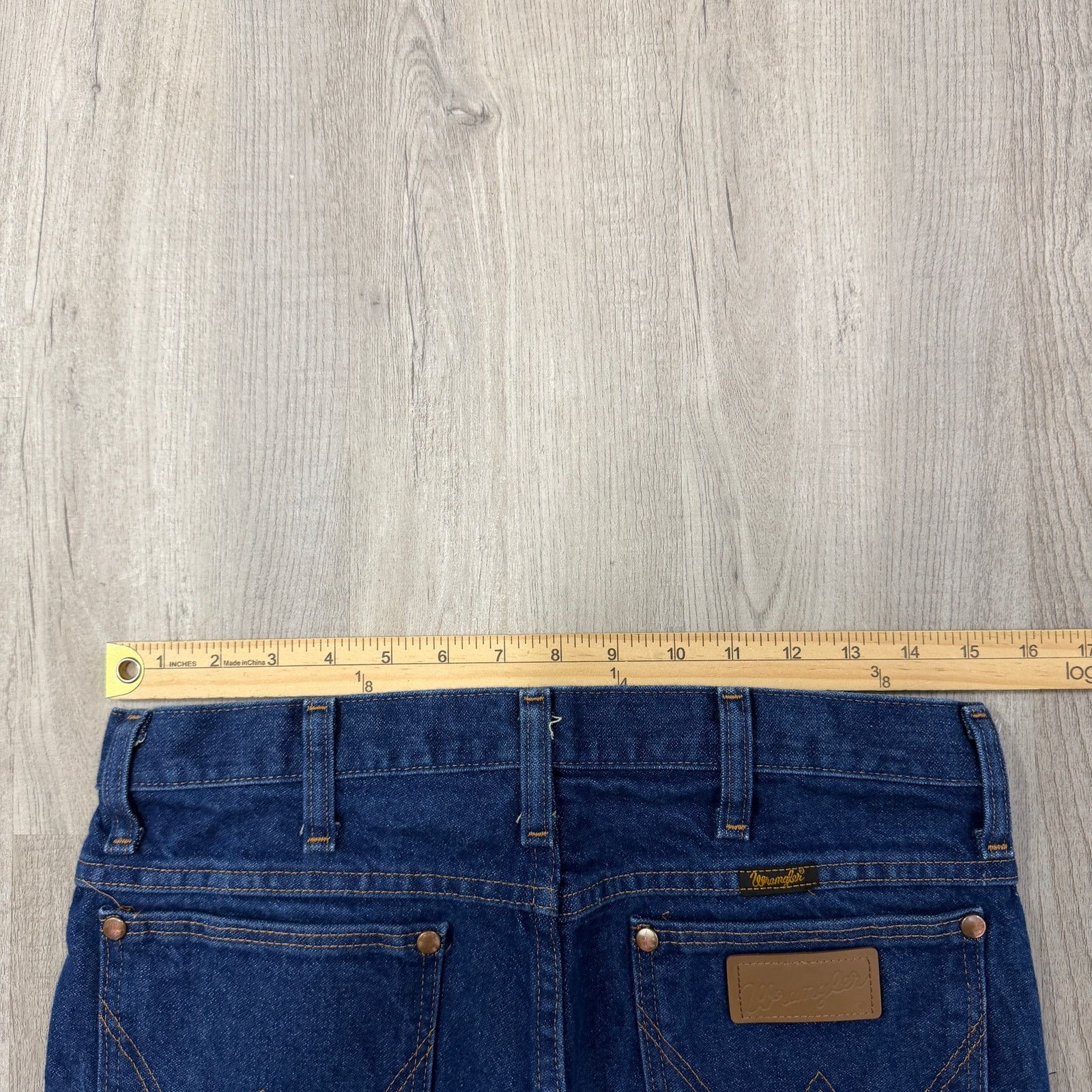 Wrangler Vintage Wrangler Cowboy Cut Slim Fit Jeans Men's 31x32 Blue Size US 31 - 8 Thumbnail