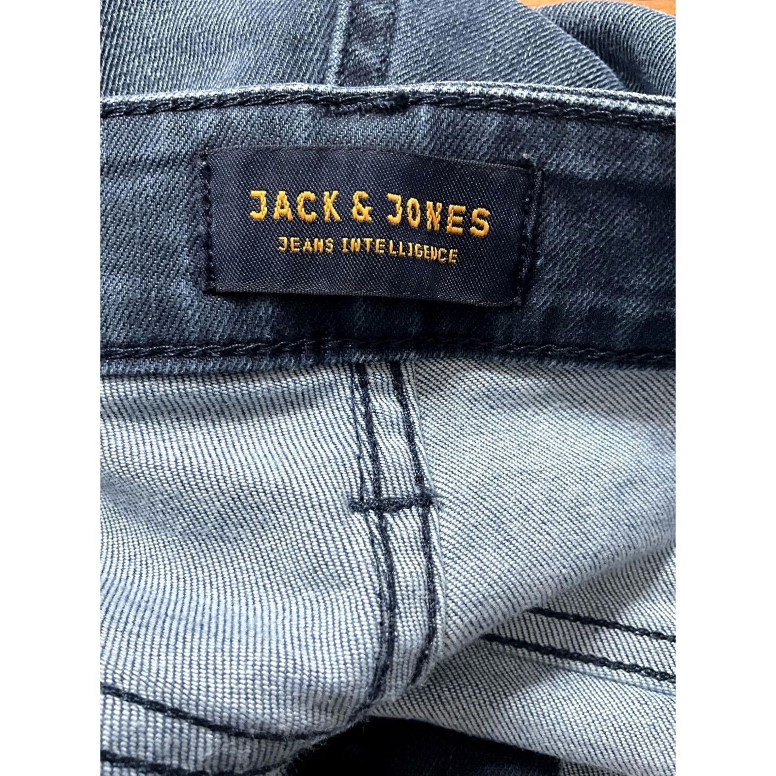 Jack & Jones VINTAGE Jack & Jones Skinny Fit Jeans 36x34 Denim Blue Men Regular 36 34 Jeans Mens Skinny Comfort Casual Solid 90s? Size US 36 / EU 52 - 2 Thumbnail