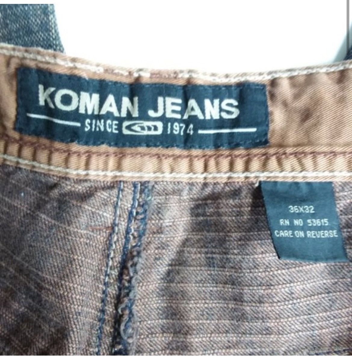 Koman Brown Koman Wide Leg Jeans Size US 36 / EU 52 - 3 Thumbnail