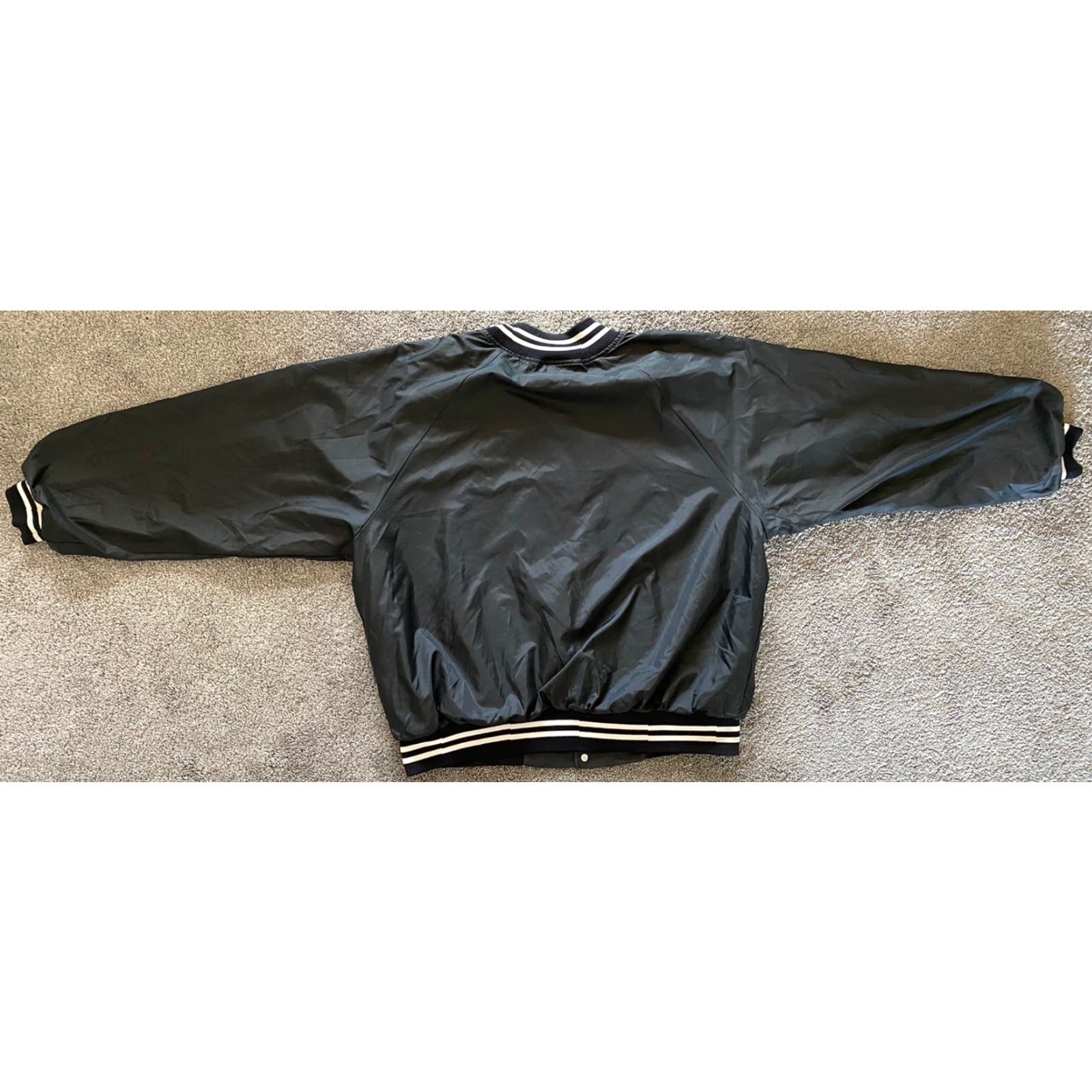 Vintage VINTAGE Hartwell Jackets Men’s 2XL Black Idaho State University Made In USA Jacket Size US XXL / EU 58 / 5 - 2 Thumbnail