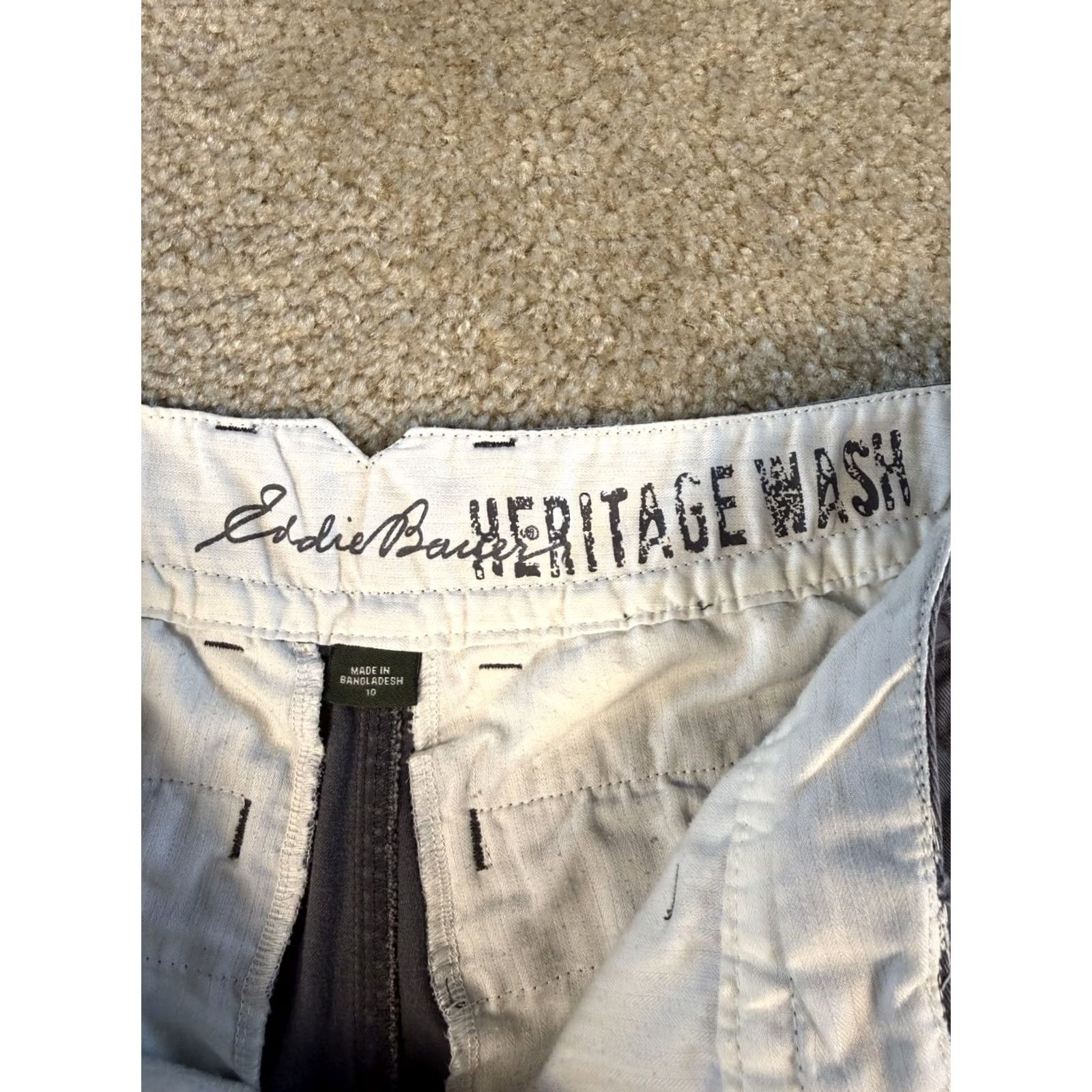Eddie Bauer Eddie Bauer Womens Blakely Fit Capri Pants Size 10 Gray Hiking Casual F389 Pants, Eddie Bauer, Gray, Size 10, Capri, Casual, Workwear, Regular, Women Size 32" / US 10 / IT 46 - 5 Thumbnail