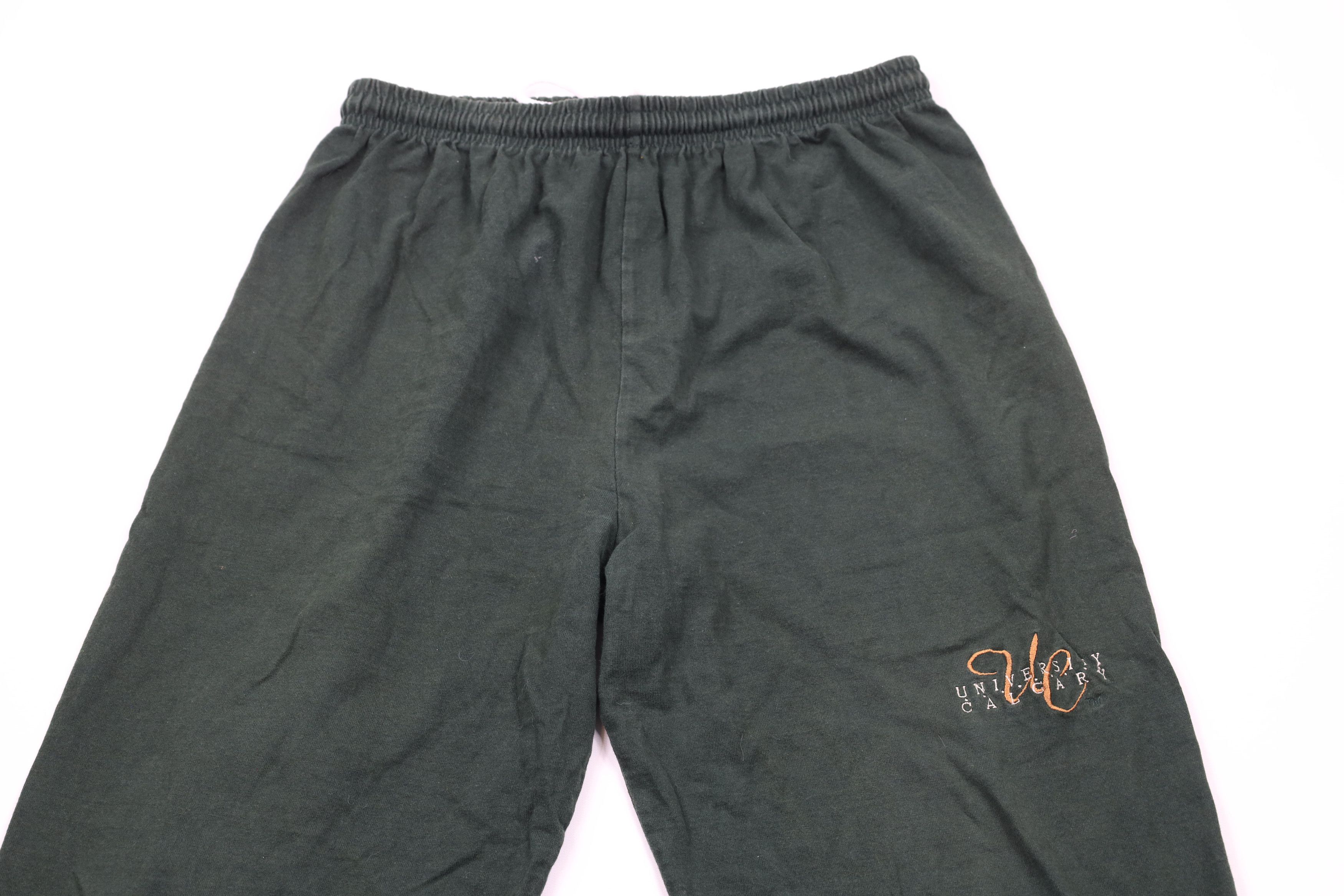Vintage Vintage 90s Spell Out University of Calgary Joggers Pants Size US 34 / EU 50 - 2 Thumbnail