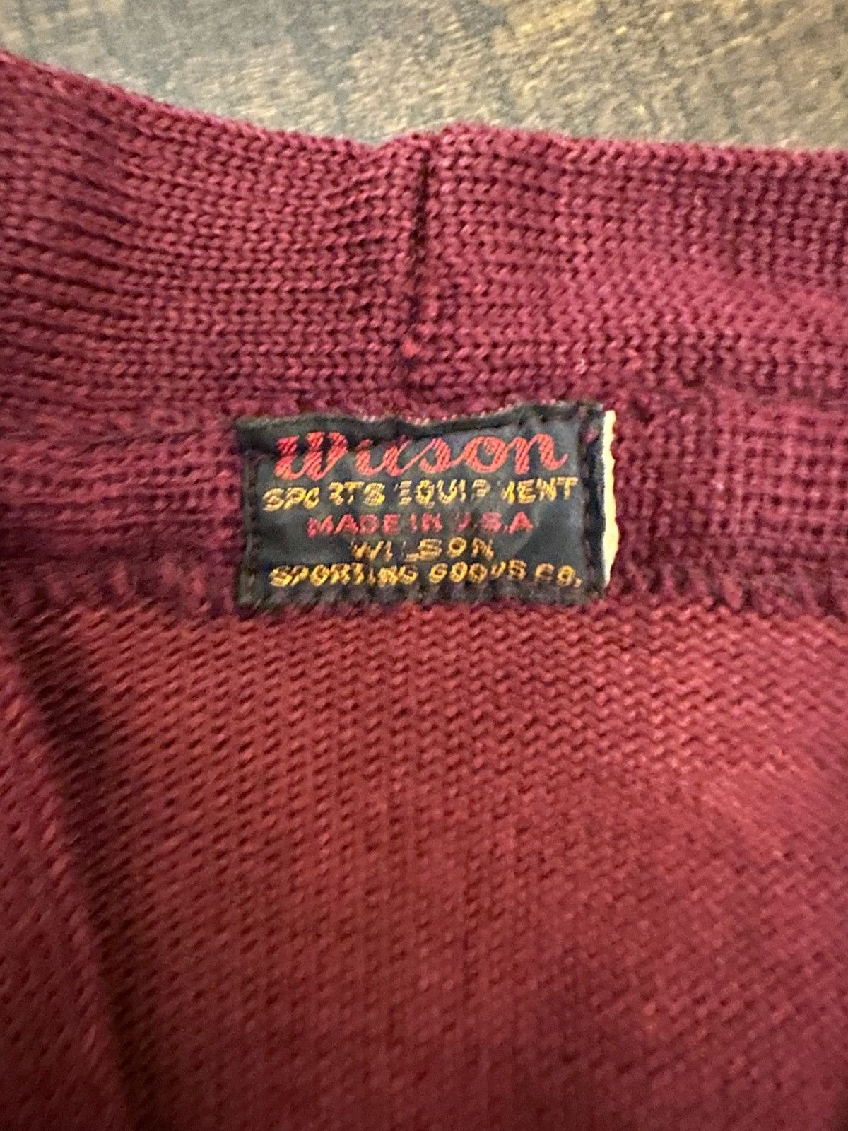 Wilson VTG 50’s/60’s Wilson’s Letterman Sweater-28.5x17.5-(Men’s S) Size US S / EU 44-46 / 1 - 4 Thumbnail