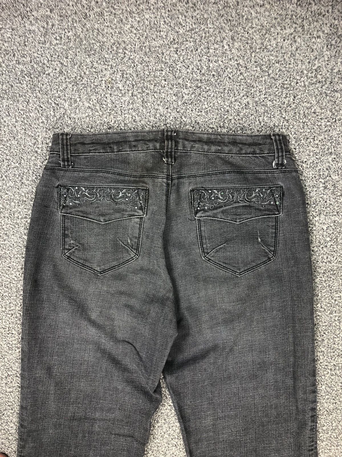 If Six Was Nine × Japanese Brand × Vintage Vintage Sasson Ooh La La Bootcut Boogie Wash Jeans Size 33" - 13 Thumbnail