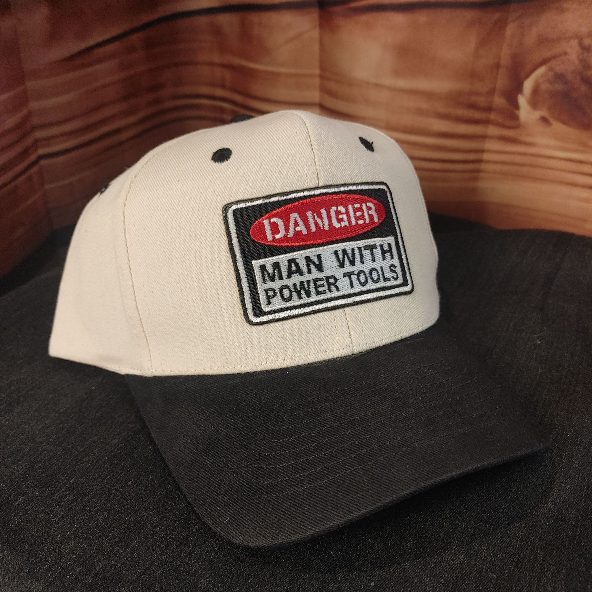 Other Men's White/Black KC "Danger Man With Power Tools" Funny Nov Size ONE SIZE - 1 Thumbnail