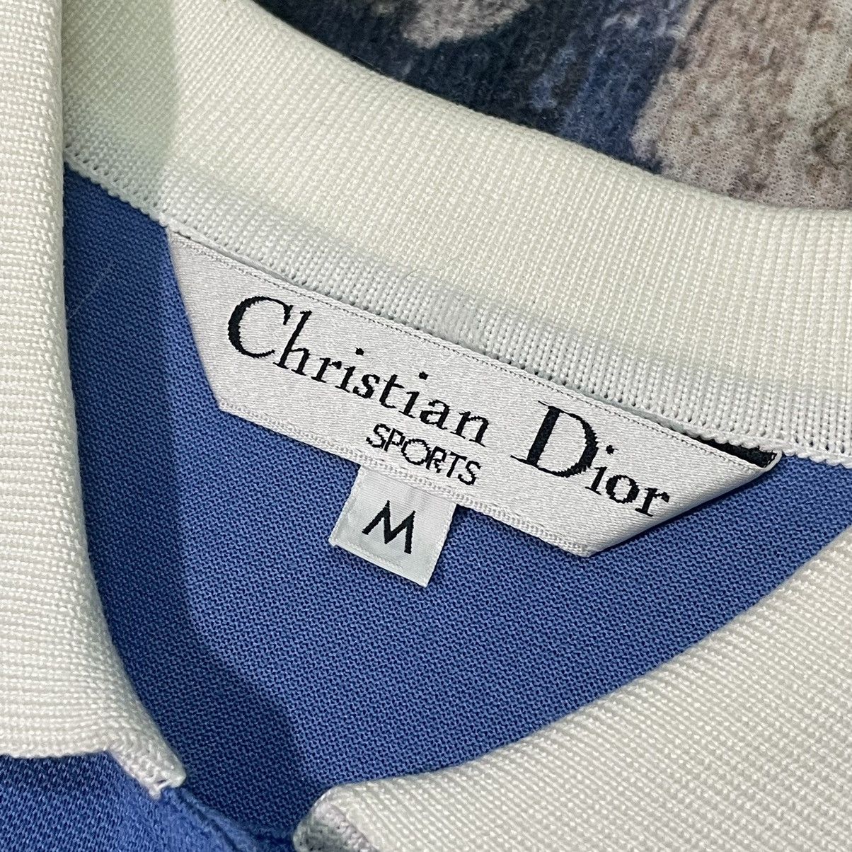 Dior Vintage Christian Dior Sports Archive Blue Polo Collar Shirt Size US S / EU 44-46 / 1 - 10 Thumbnail