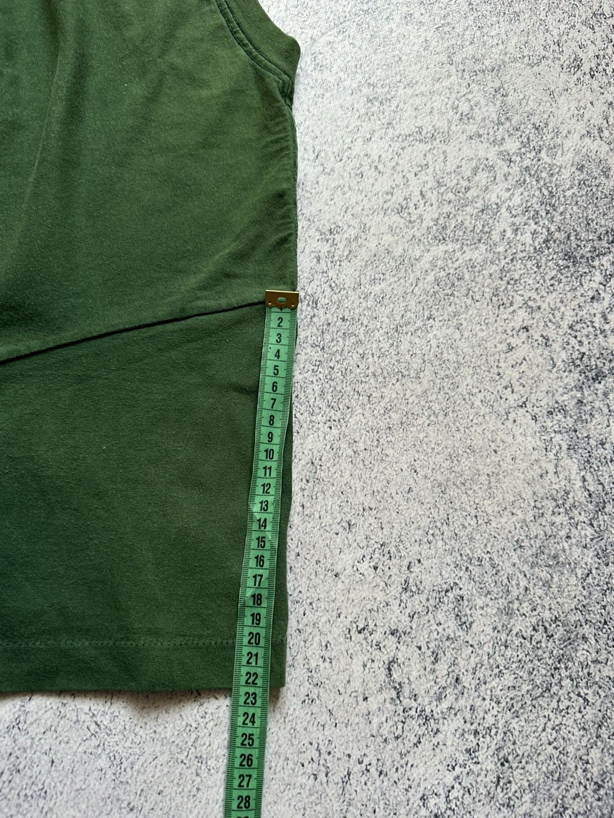 Stussy Vintage 1993-96 STUSSY Big Logo Green T-Shirt Made in USA Size US L / EU 52-54 / 3 - 14 Thumbnail