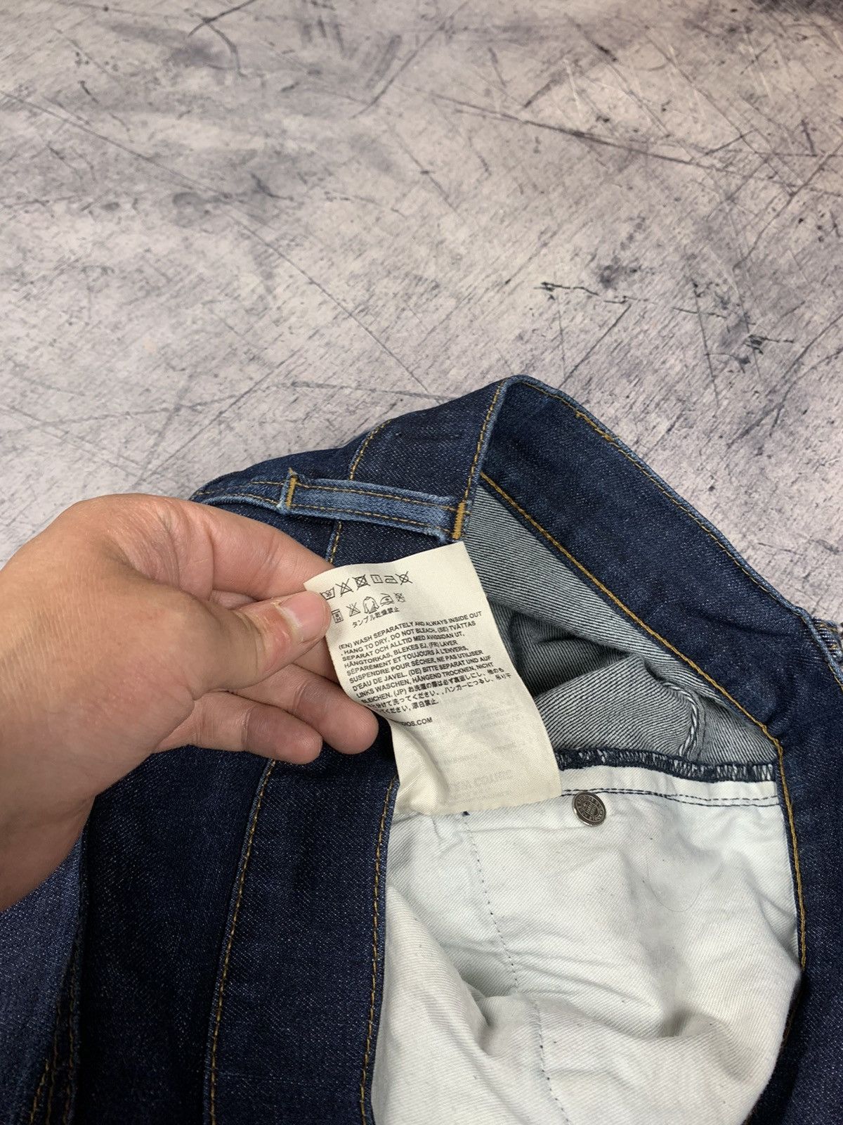 Acne Studios Acne Studios Ace Raw Gothic Jeans Luxury designer Size US 33 - 10 Thumbnail