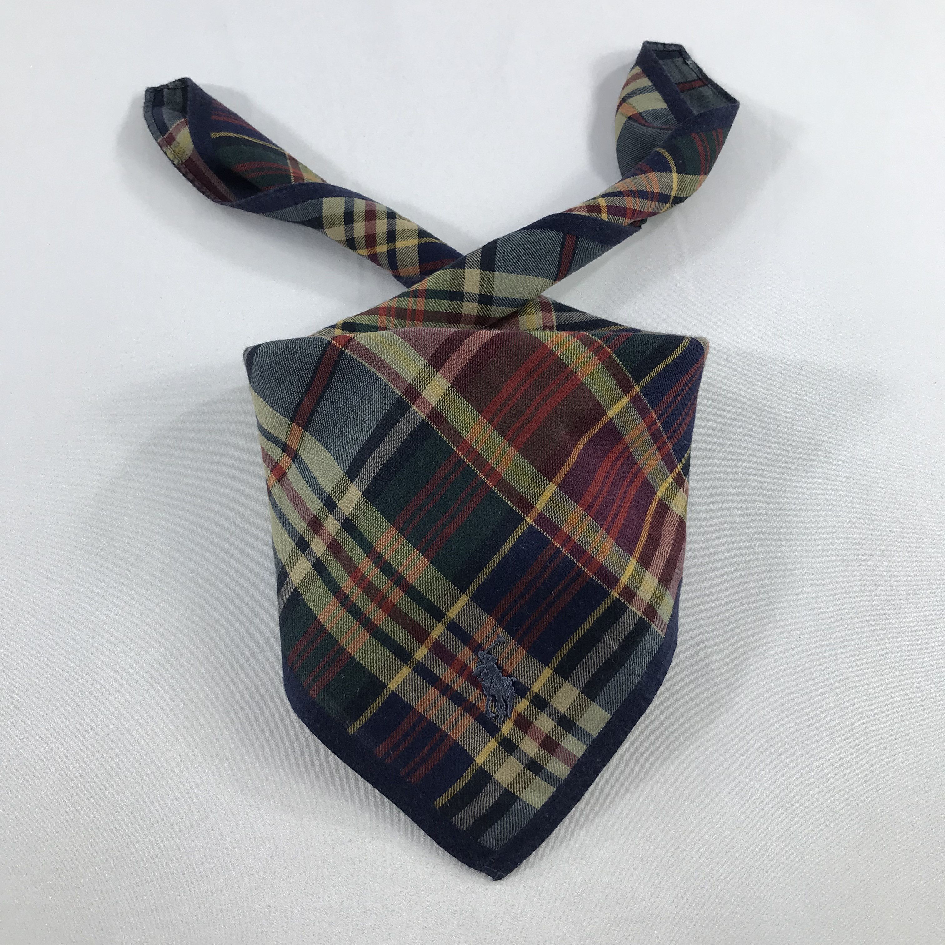 Polo Ralph Lauren × Vintage Polo Ralph Lauren Bandana / Handkerchief /Neckerchief -S2337 Size ONE SIZE - 3 Thumbnail