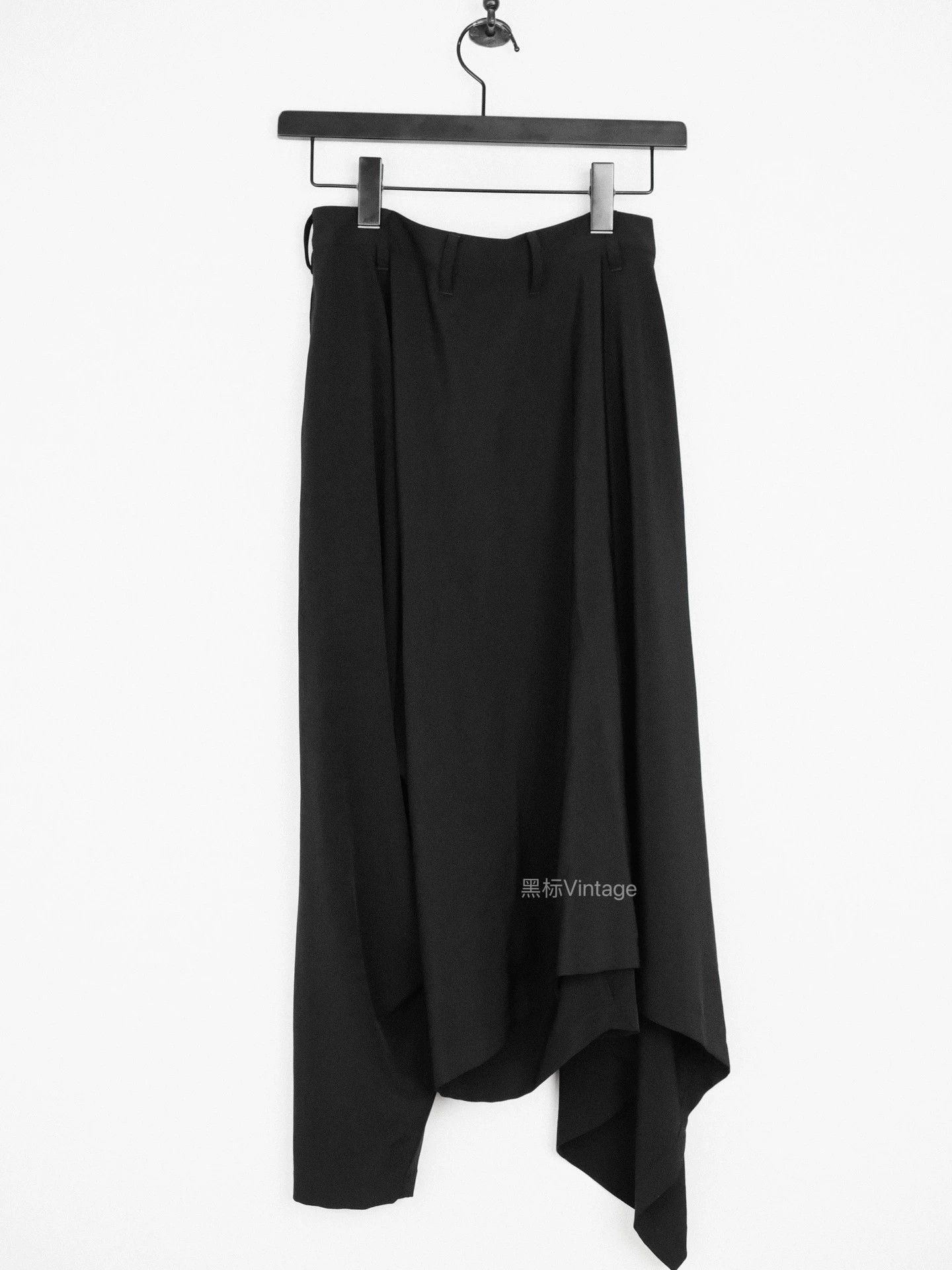 Yohji Yamamoto YOHJI YAMAMOTO 20SS VINTAGE ASYMM WIDE LEG SKIRT PANTS Size S / US 4 / IT 40 - 4 Thumbnail