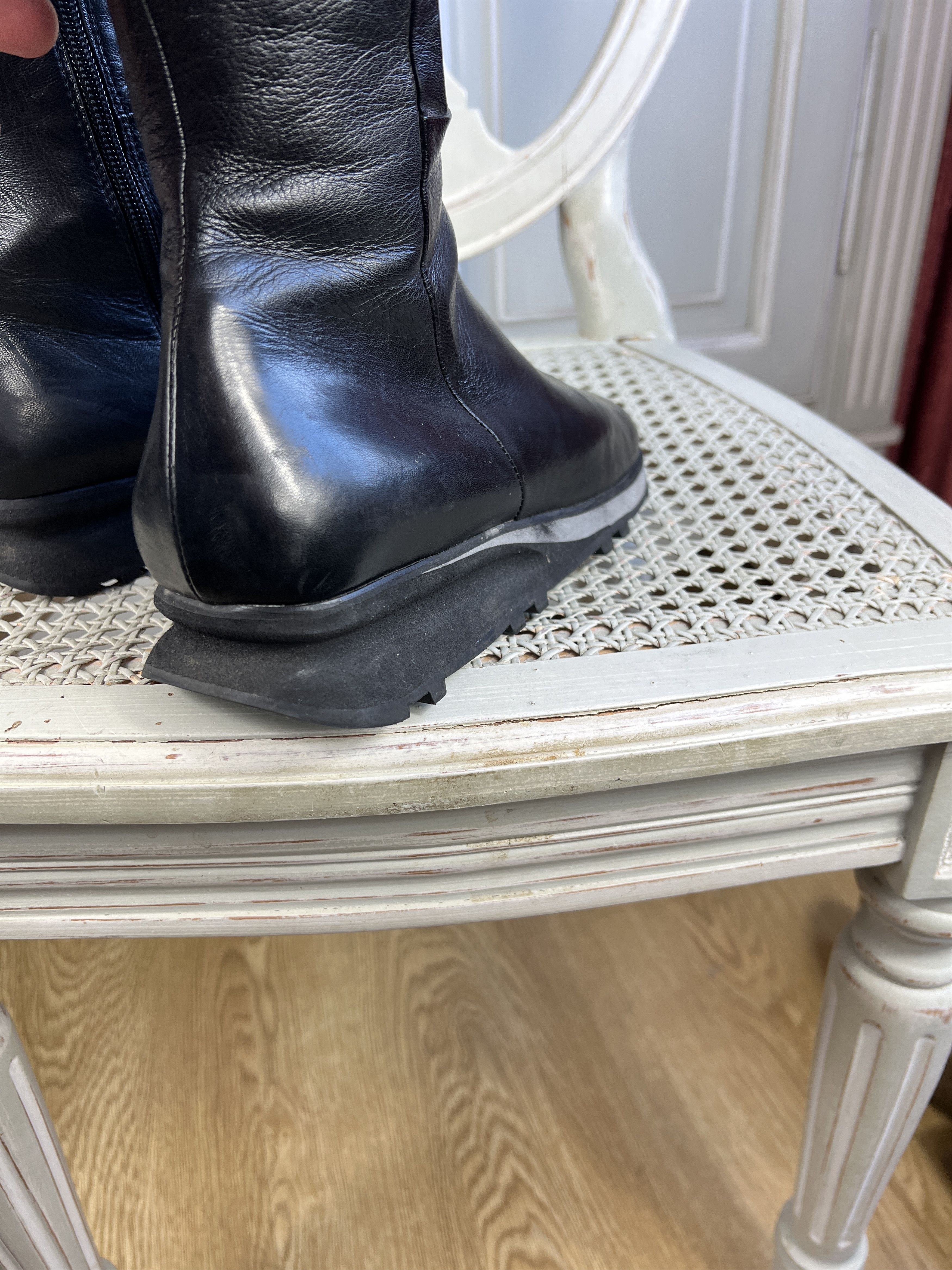 Other MOTO BOOTS Y2K WRESTLING BOXING VINTAGE Size US 7 / EU 40 - 6 Thumbnail