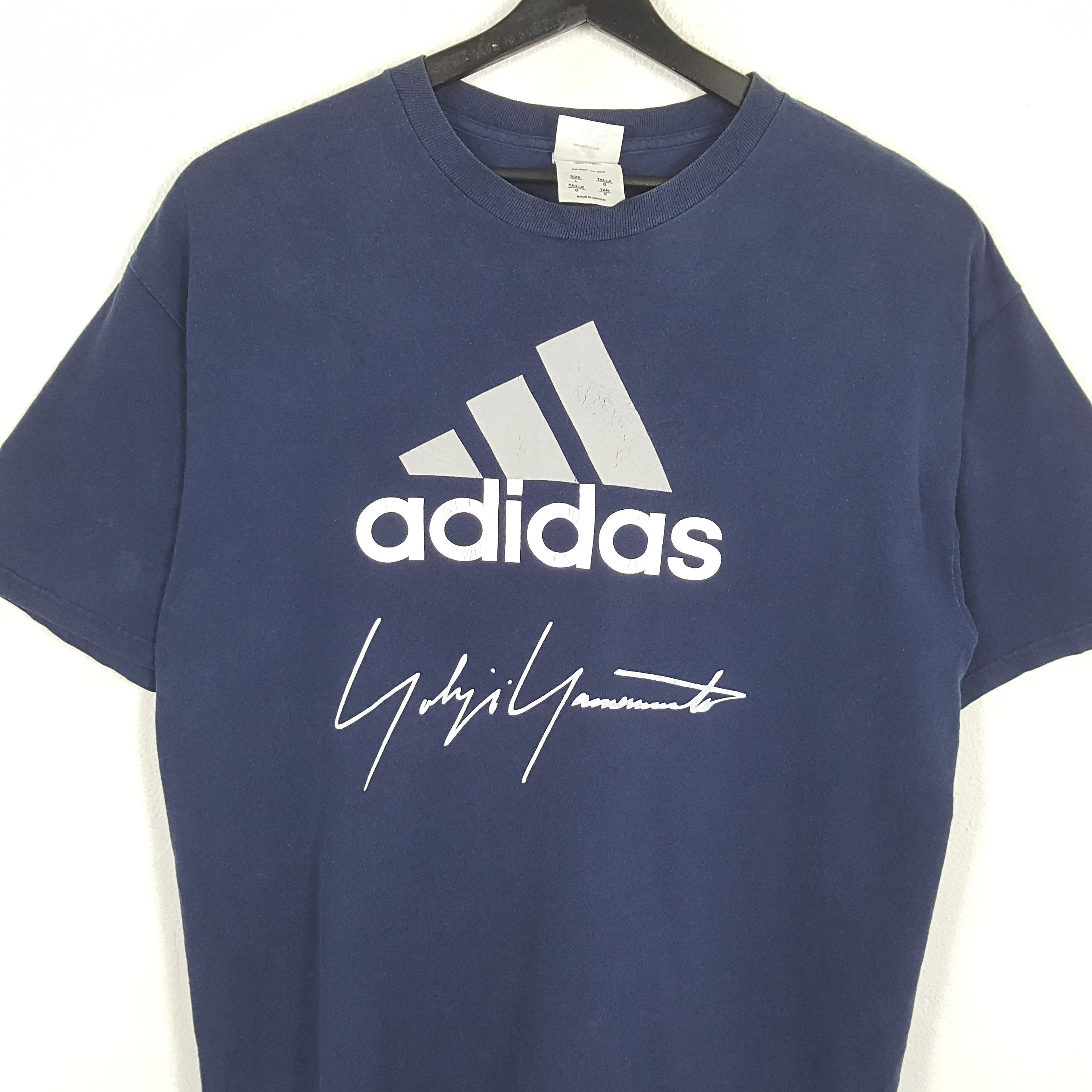 ADIDAS X Custom YOHJI YAMAMOTO Art Style Tshirt - Main Image