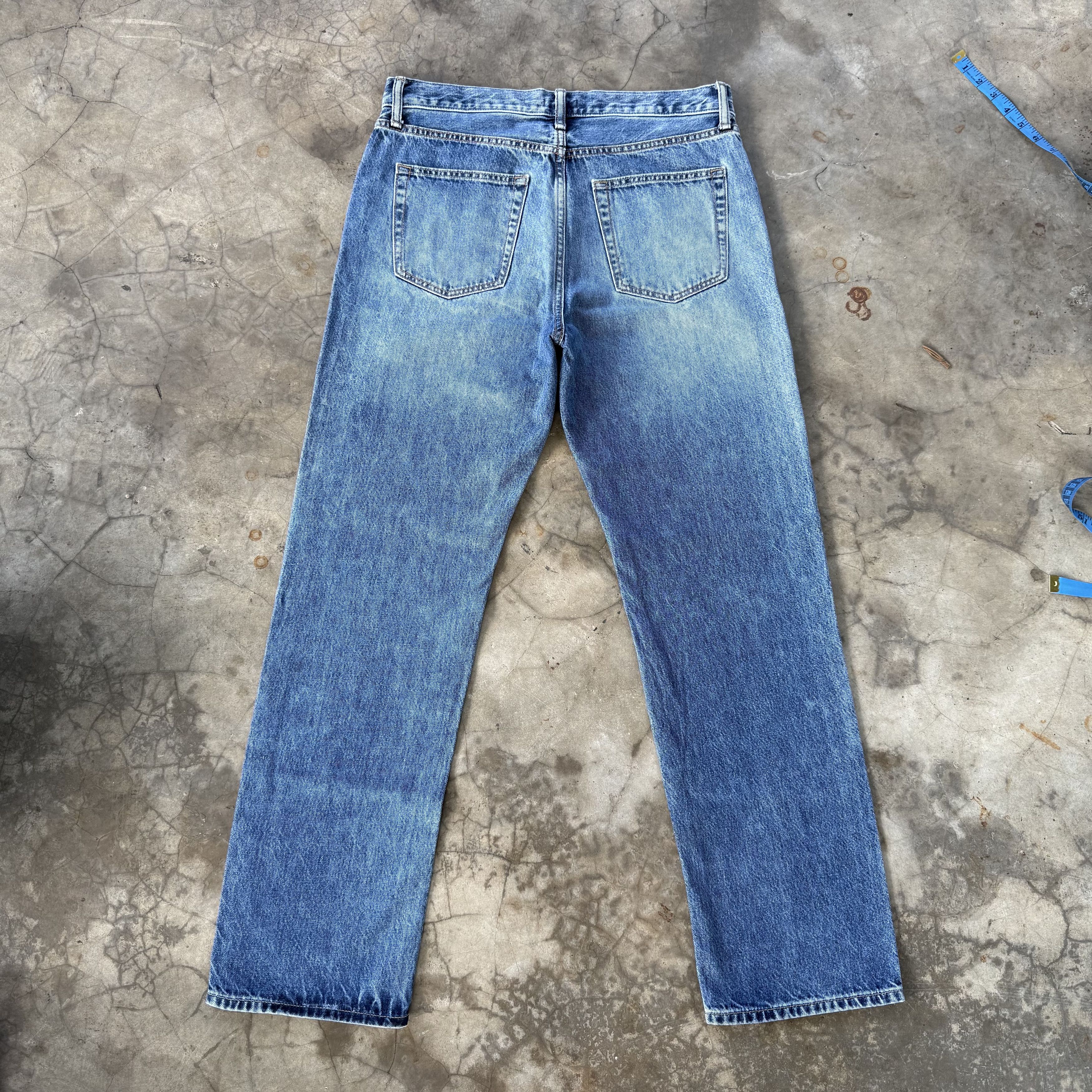 Japanese Brand Vintage Japanese Brand Faded Denim Jean W34 Size US 34 / EU 50 - 6 Thumbnail