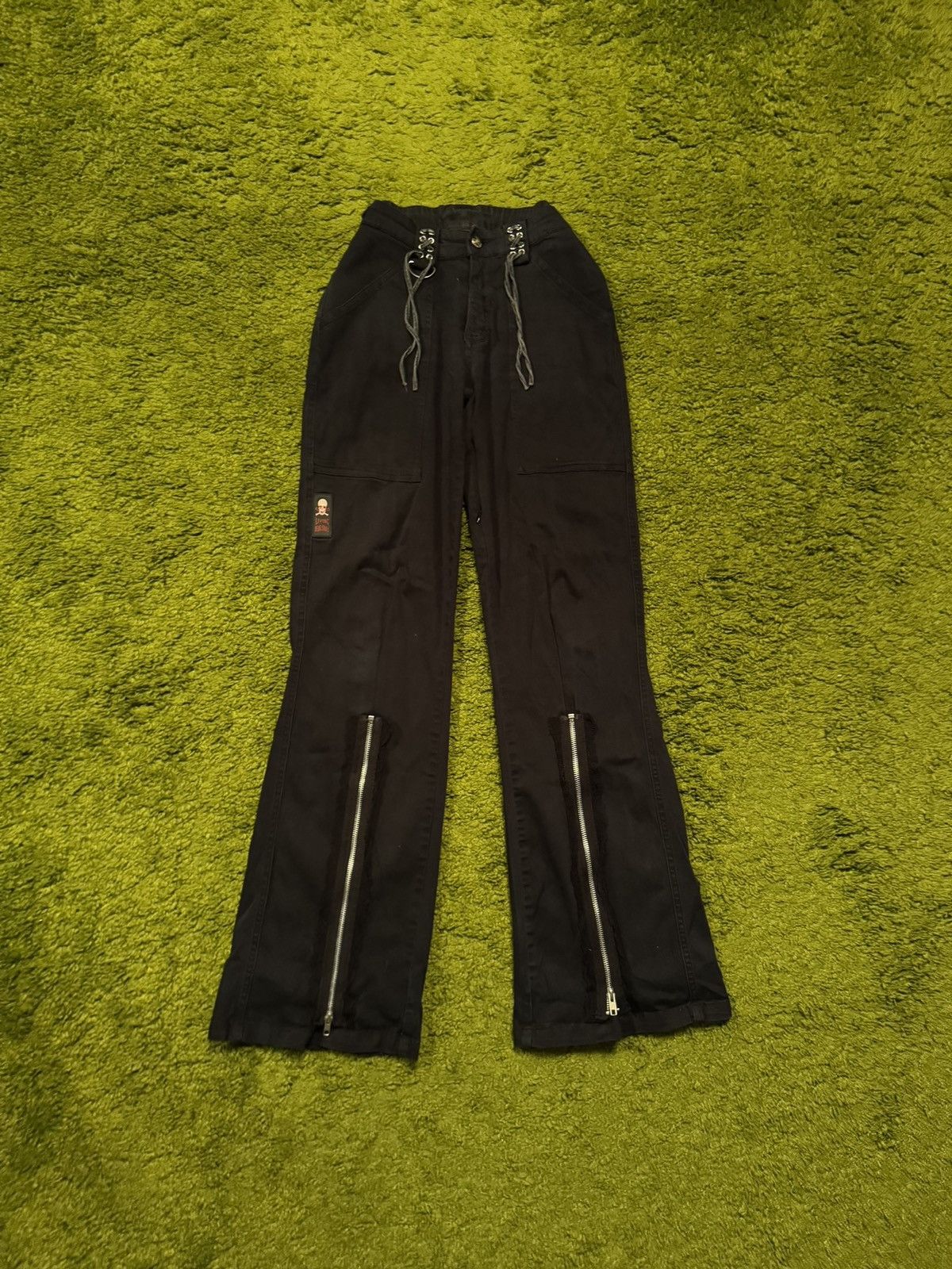 Hysteric Glamour Living Dead Souls gothic opium style bondage pants Y2K vtg Size 30" / US 8 / IT 44 - 1 Thumbnail