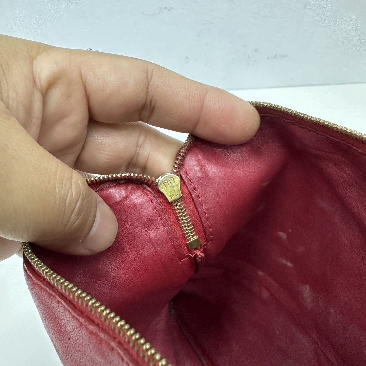 Celine ‼️YES‼️ AUTHENTIC CELINE BI-COLOR SOLO POUCH CLUTCH BAG Size ONE SIZE - 10 Thumbnail