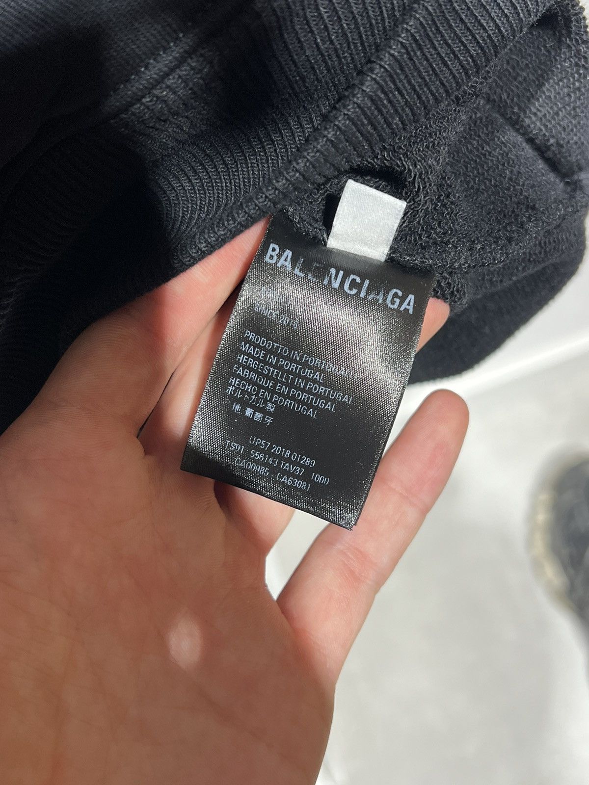 Balenciaga 🚨Balenciaga black Hoodie logo-print Size US M / EU 48-50 / 2 - 6 Thumbnail