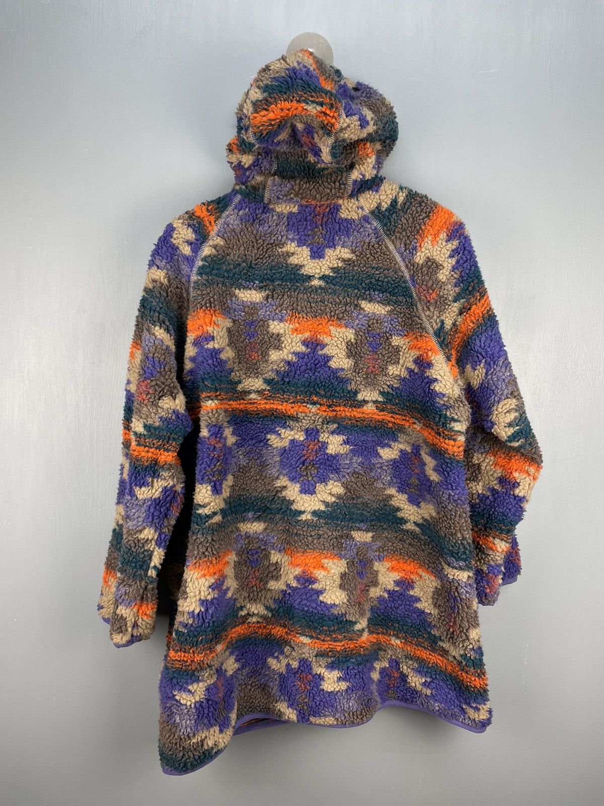 Japanese Brand Titicaca fleece navajo design zip up jacket Size US L / EU 52-54 / 3 - 2 Thumbnail