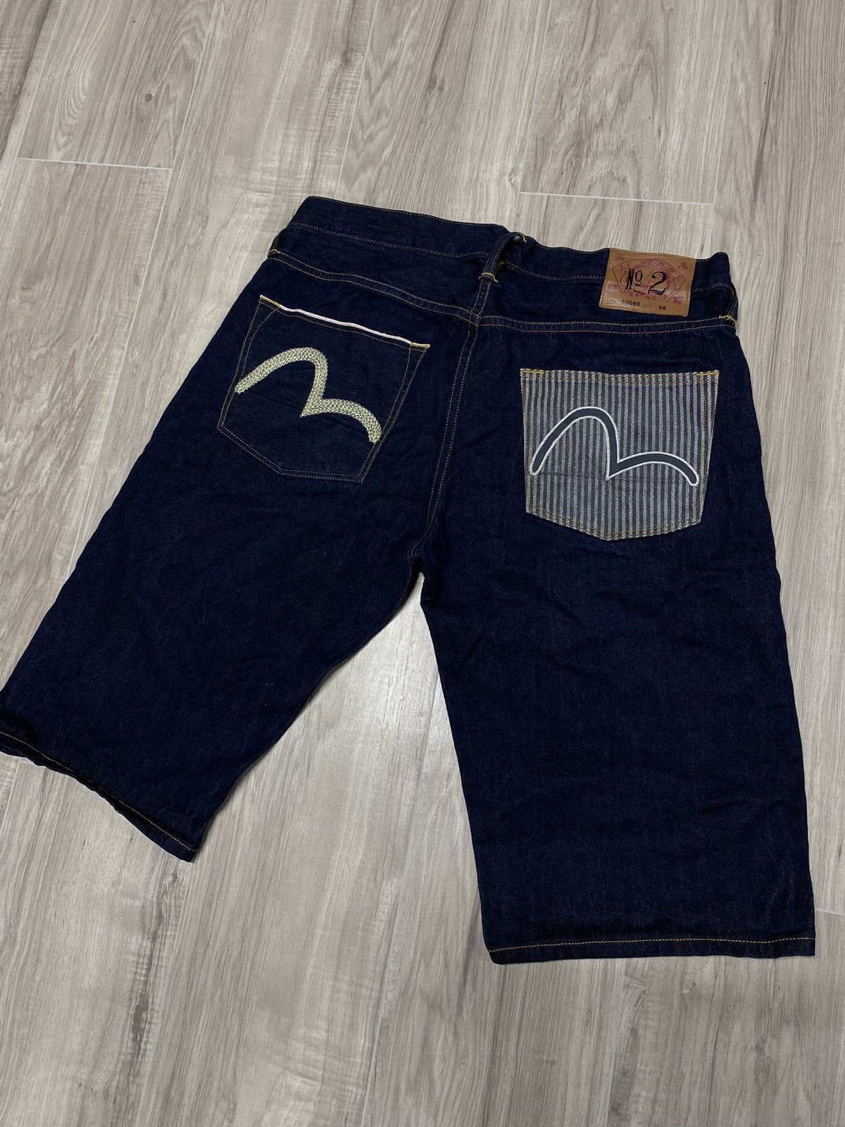 Evisu Vintage Evisu Japanese Denim Jeans Shorts Size 36 Size US 36 / EU 52 - 1 Thumbnail