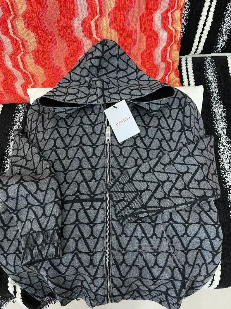 Valentino Valentino Knitted coat Size L / US 10 / IT 46 - 3 Thumbnail
