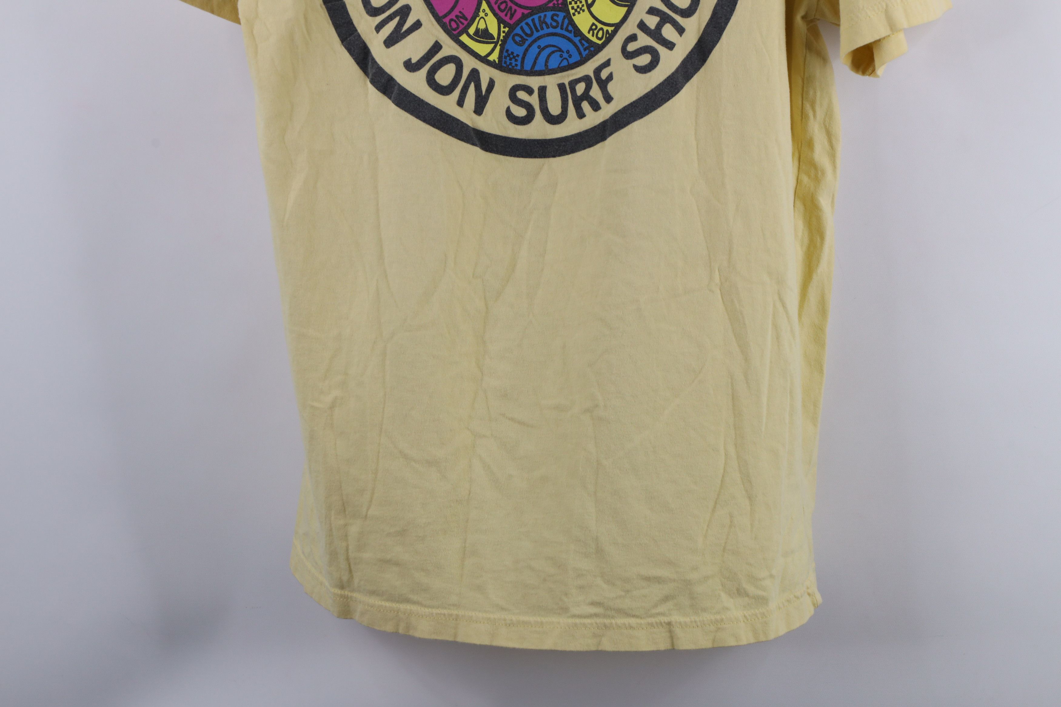 Quiksilver × Vintage Quiksilver x Ron Jon Surf Shop Spell Out Surfing T-Shirt Size US M / EU 48-50 / 2 - 12 Thumbnail