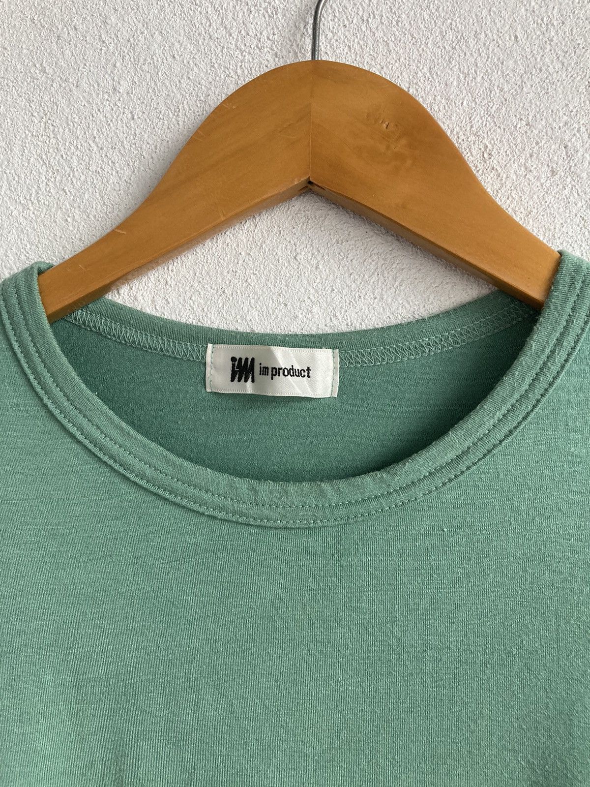 Issey Miyake IM Product by Issey Miyake Long Sleeve Tee (Green) Size S / US 4 / IT 40 - 2 Thumbnail