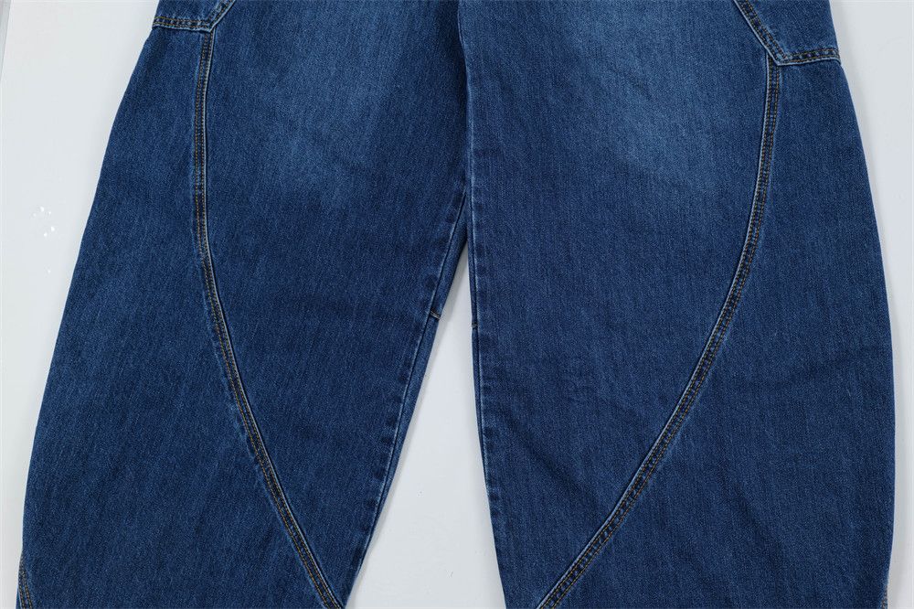 Japanese Brand × Jean Men's street style loose multi-pocket cargo scimitar jeans Size US 32 / EU 48 - 6 Thumbnail