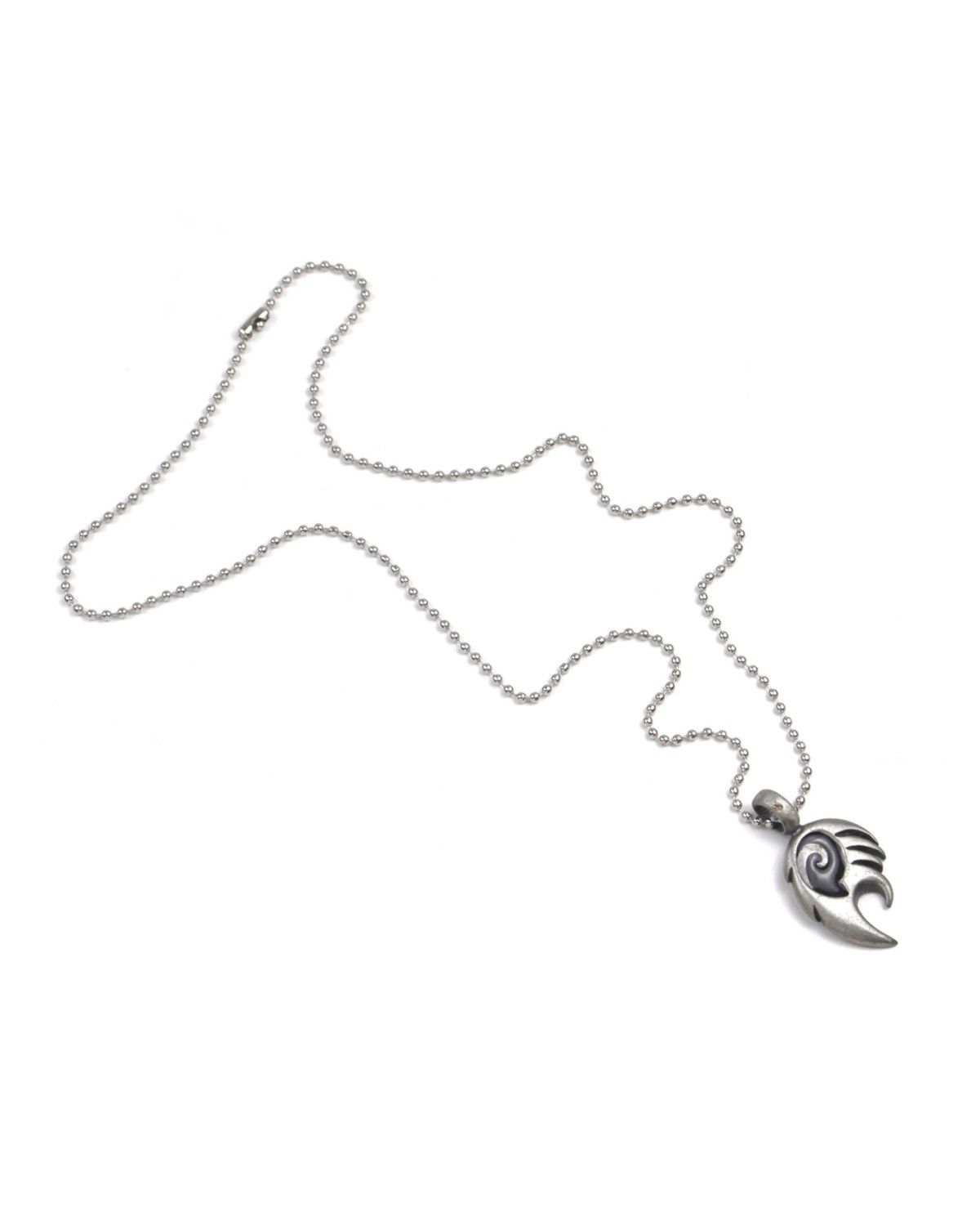 Hysteric Glamour 2000S JAPANESE MADE SILVER FLAME SPIRAL TALON NECKLACE Size ONE SIZE - 2 Thumbnail