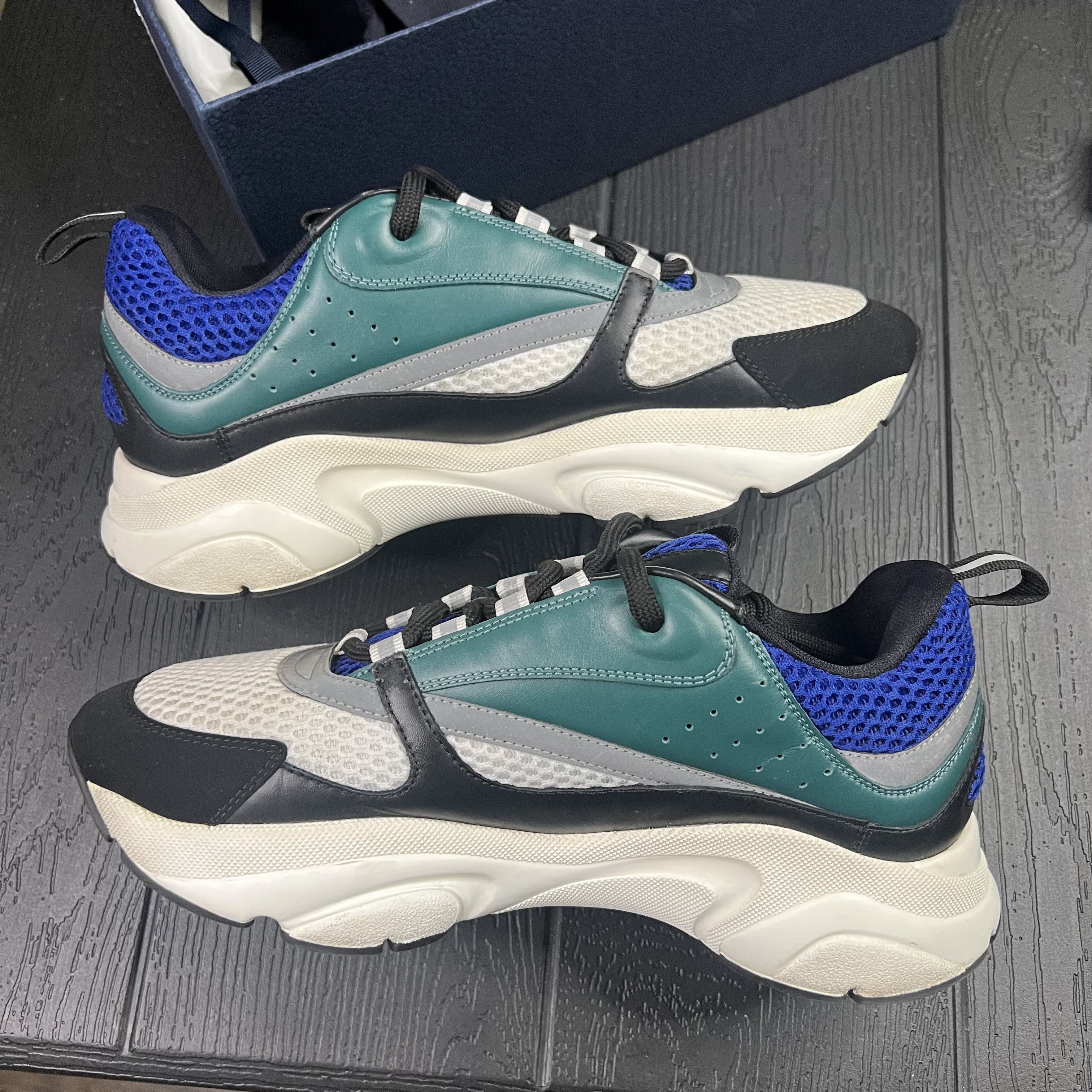 Dior Dior B22 Blue Deep Green Size US 9 / EU 42 - 5 Thumbnail
