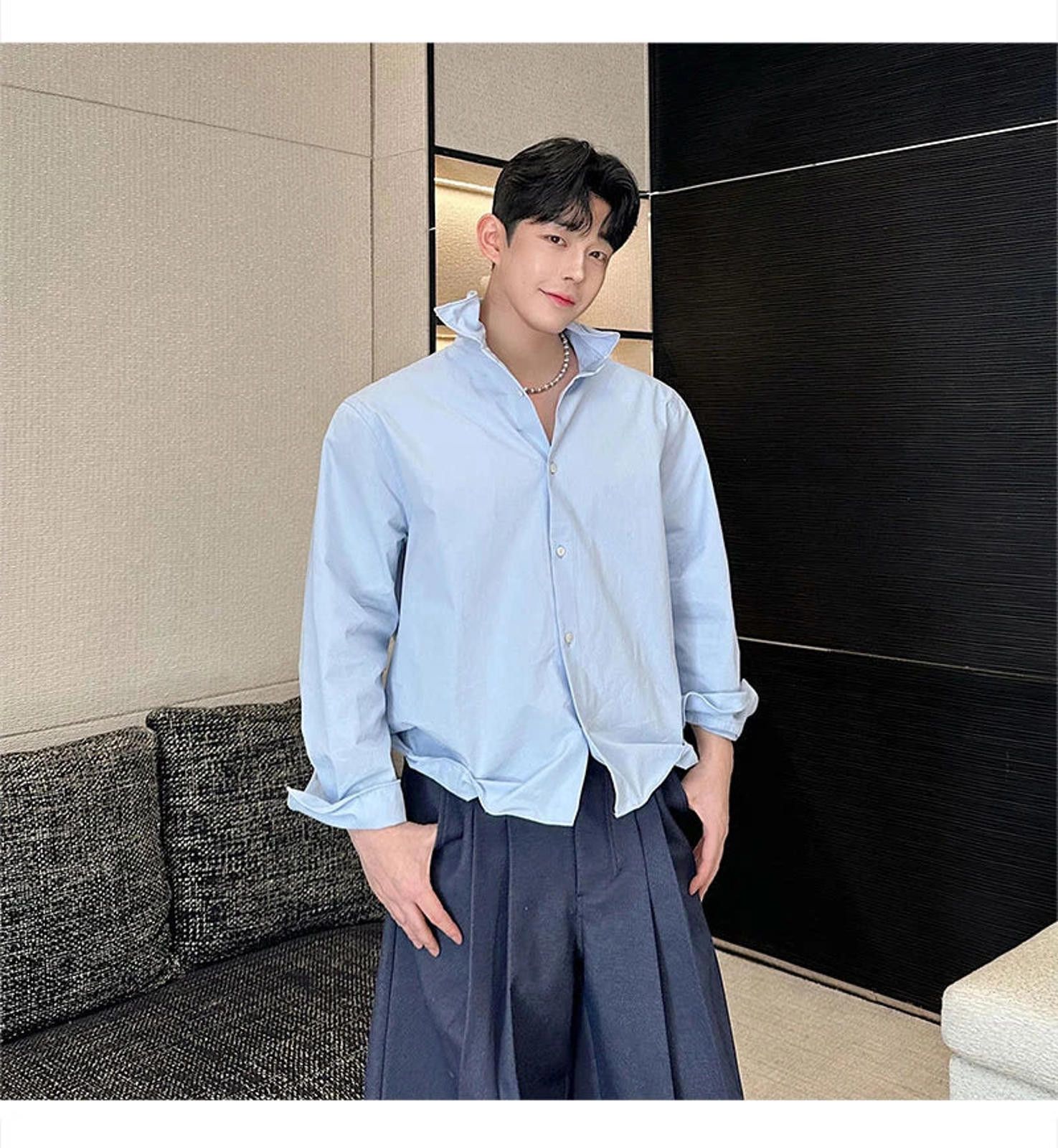 Other Structured Spring Pastel Shirt Size US M / EU 48-50 / 2 - 10 Thumbnail