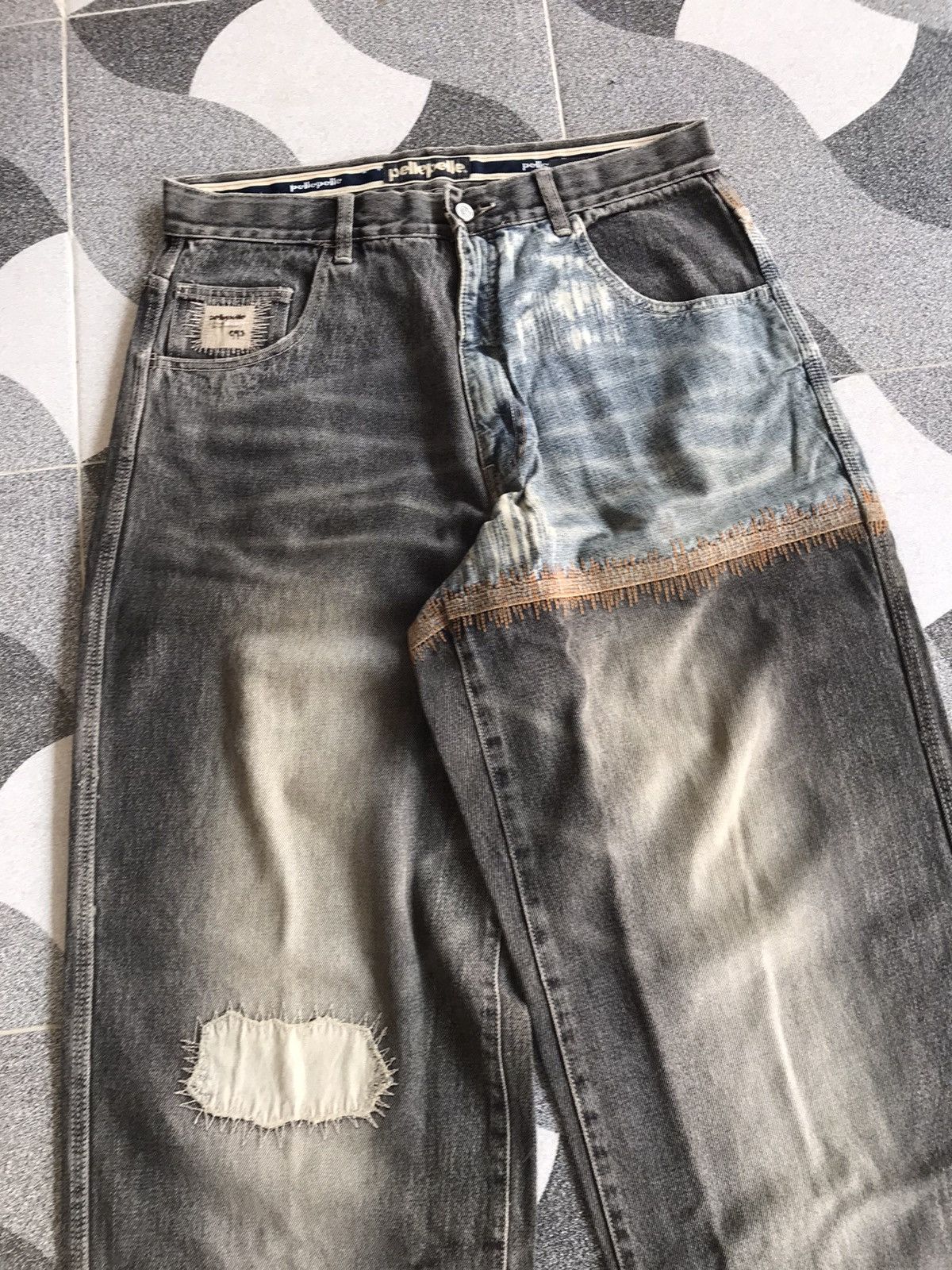 Pelle Pelle Vintage Pelle pelle baggy jeans Size US 34 / EU 50 - 2 Thumbnail