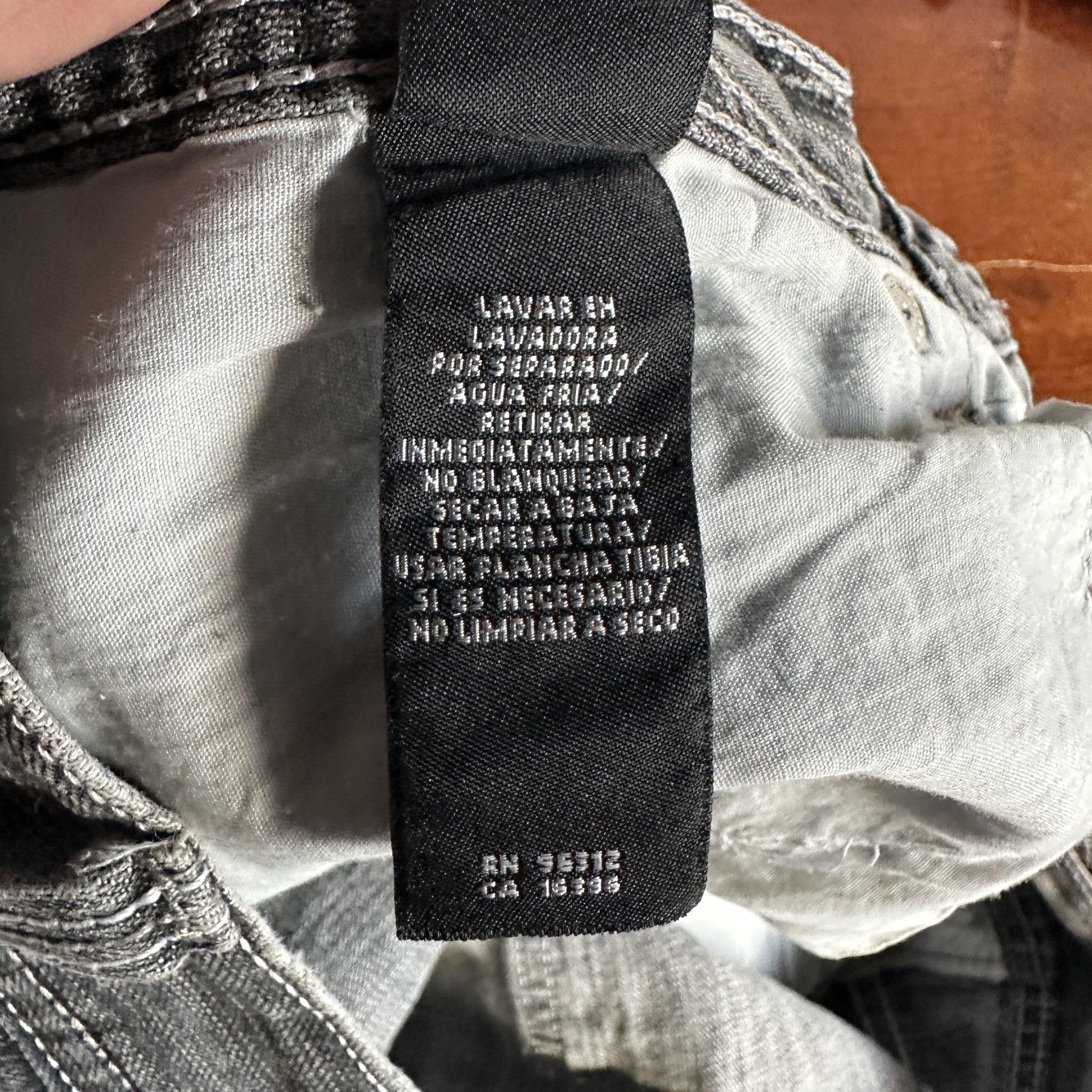 Enyce Enyce Baggy Jeans Mens Size 36 Black Faded With Red Y2K Size US 36 / EU 52 - 11 Thumbnail