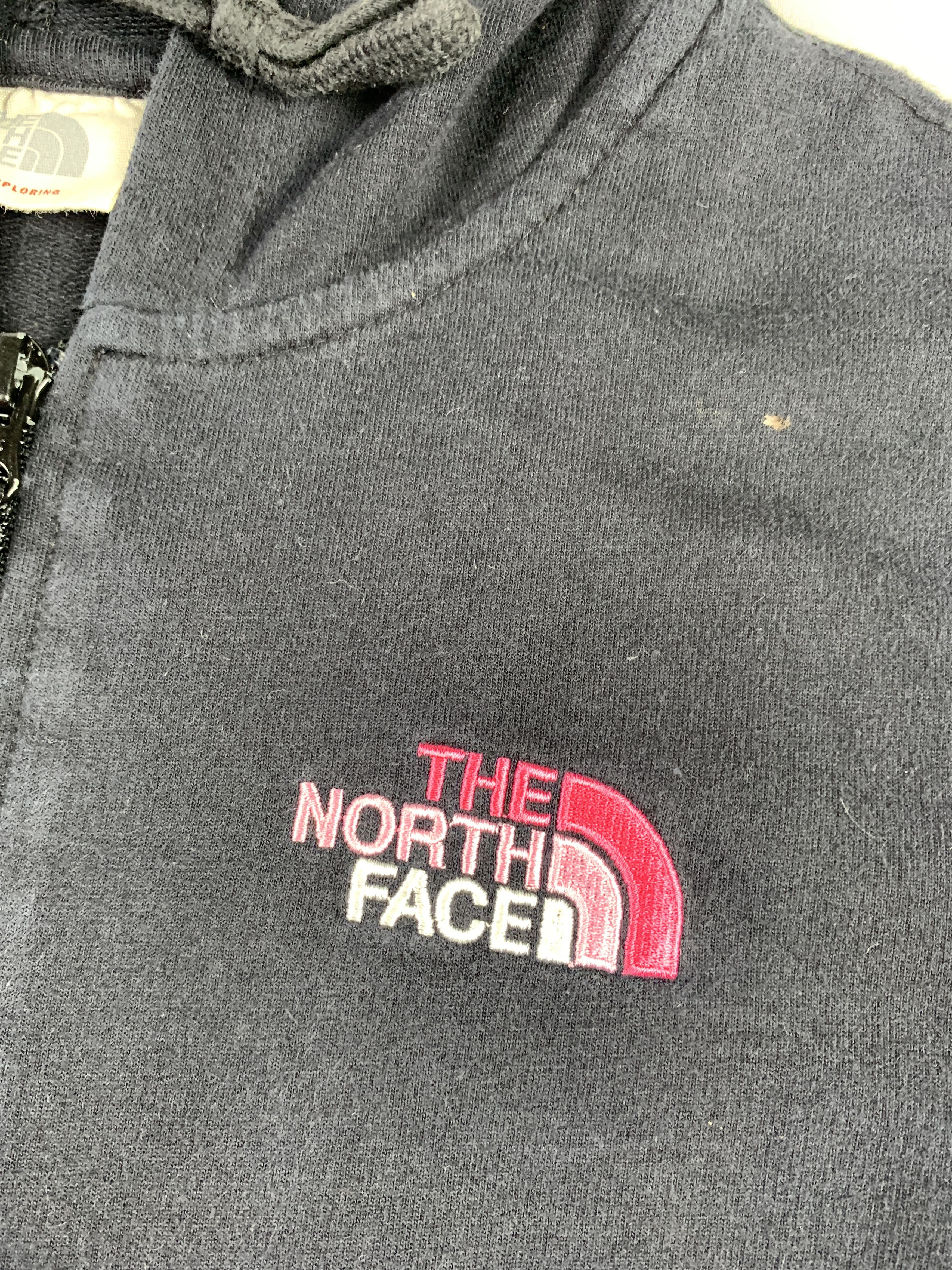 The North Face The North Face Black Embroidered Zip Hoodie (XS) Size XS / US 0-2 / IT 36-38 - 4 Thumbnail