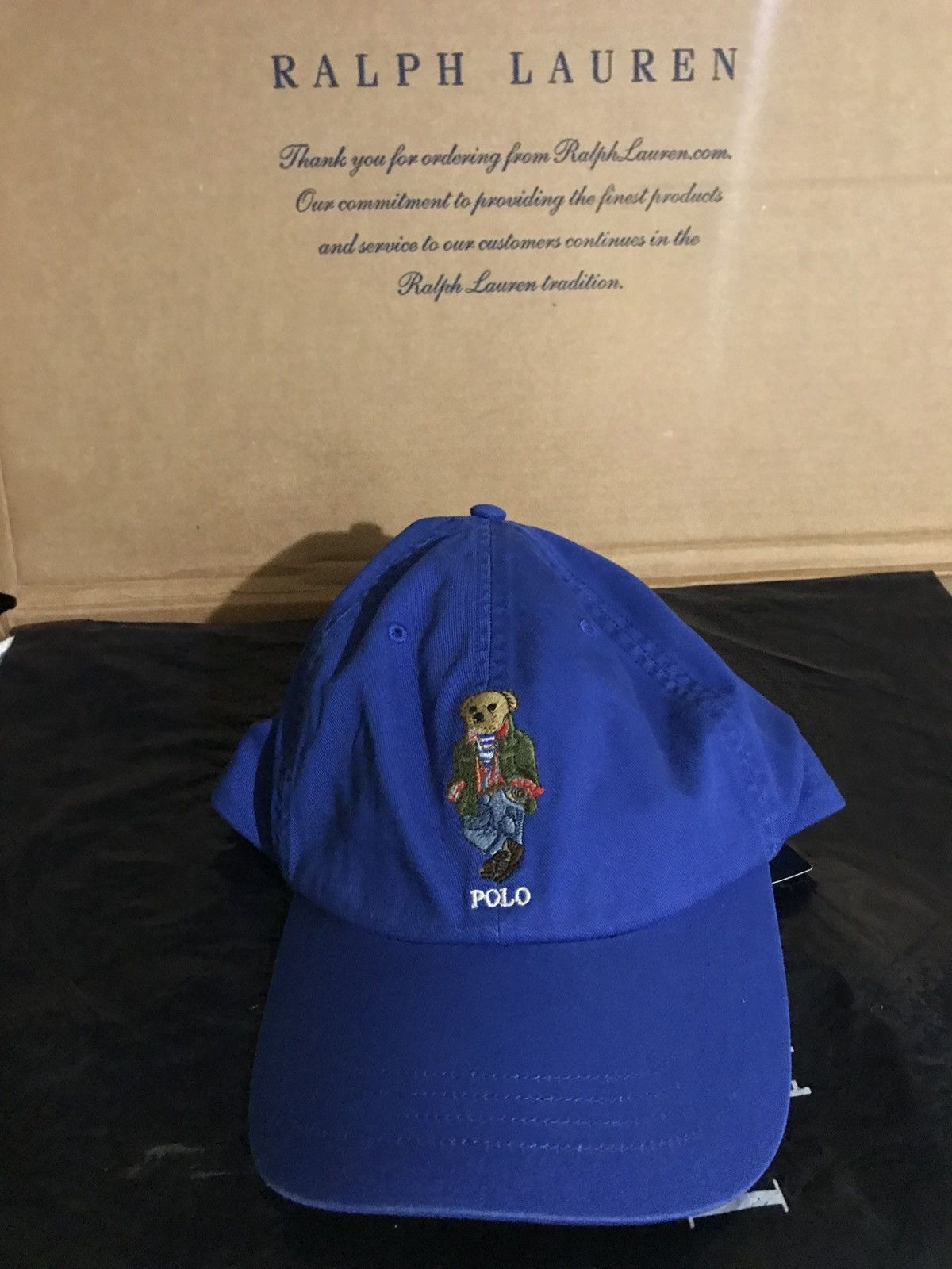 Polo Ralph Lauren Polo Ralph Lauren Polo Bear Blue Cap OS Fits All Size ONE SIZE - 1 Thumbnail