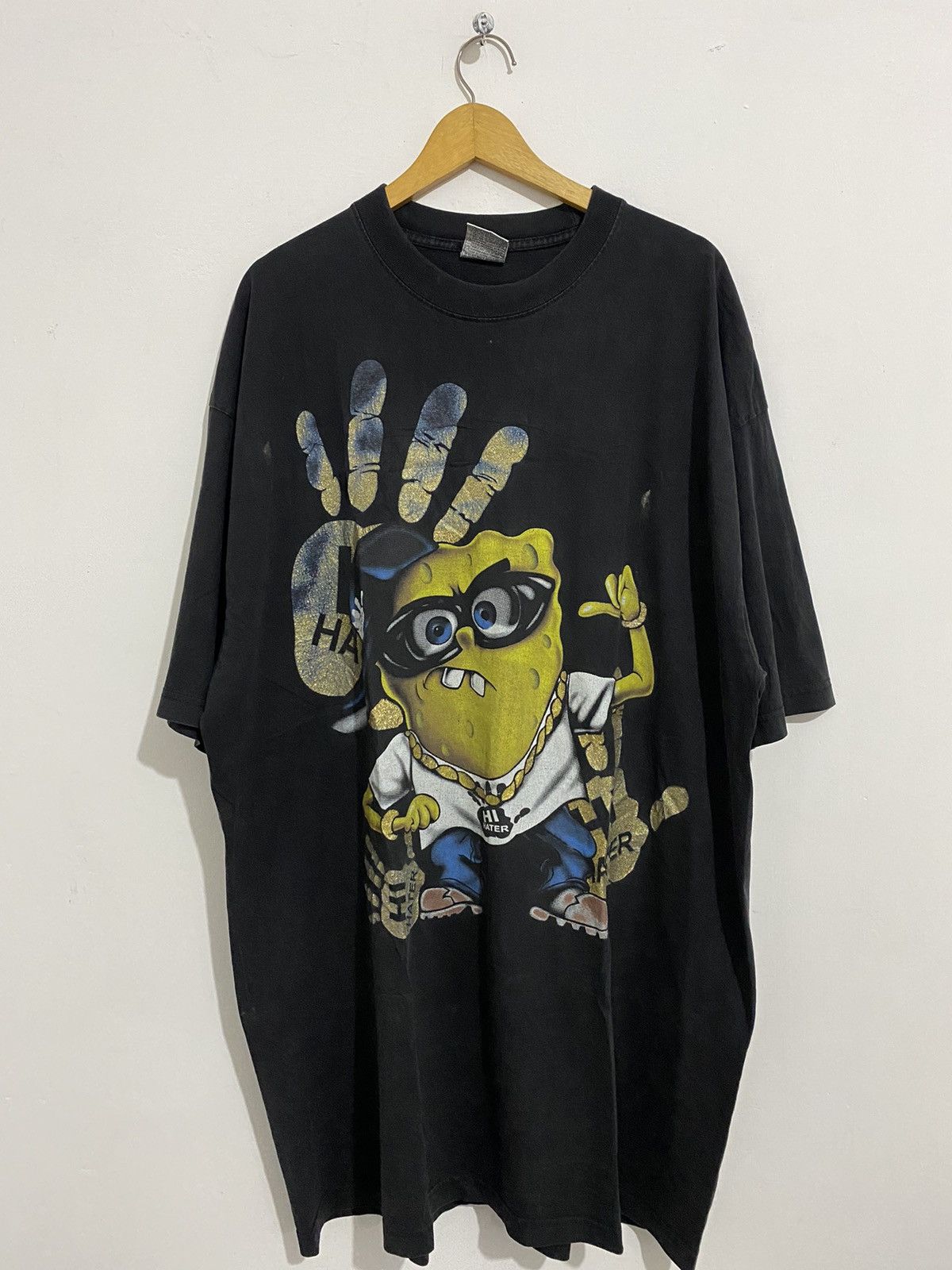 Cartoon Network 🖤BLACFRIDAY🖤Spongsbob Hi Hater Bootleg Raptee Style Size US XXL / EU 58 / 5 - 1 Thumbnail