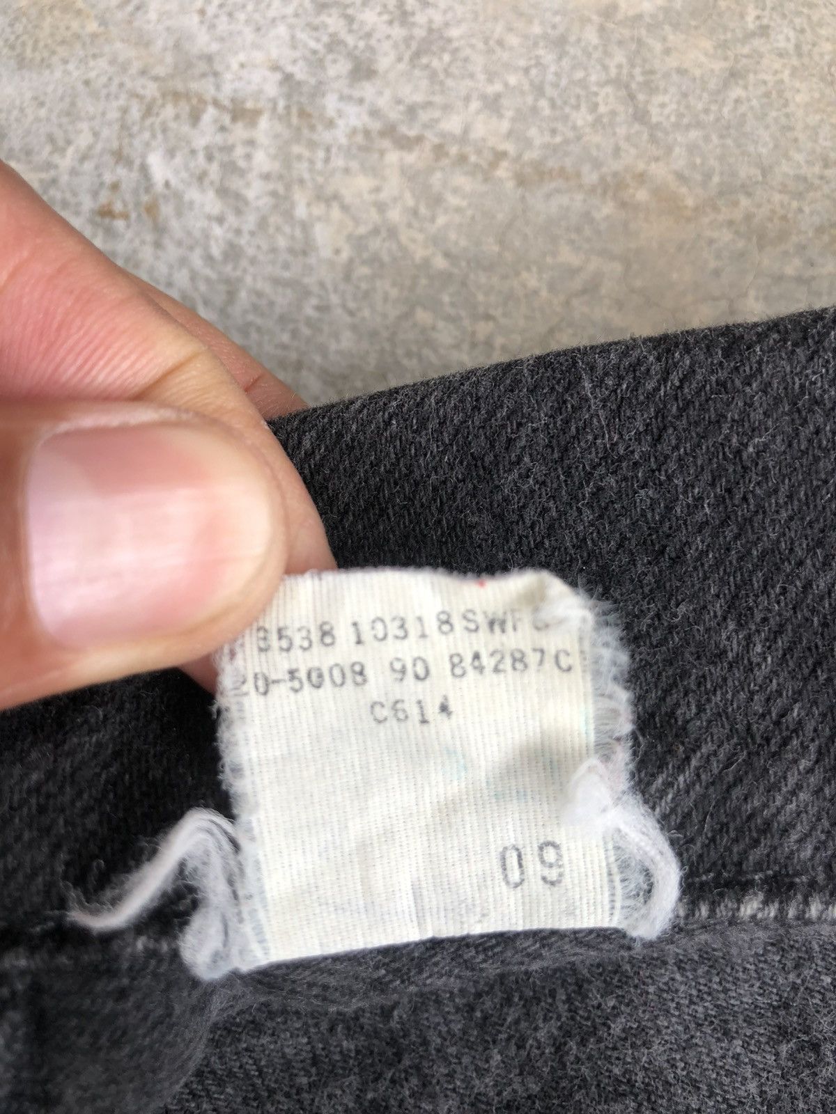 If Six Was Nine Vintage 90s Lee Denim Jacket Distressed Jeans Baggy Size US XL / EU 56 / 4 - 22 Thumbnail