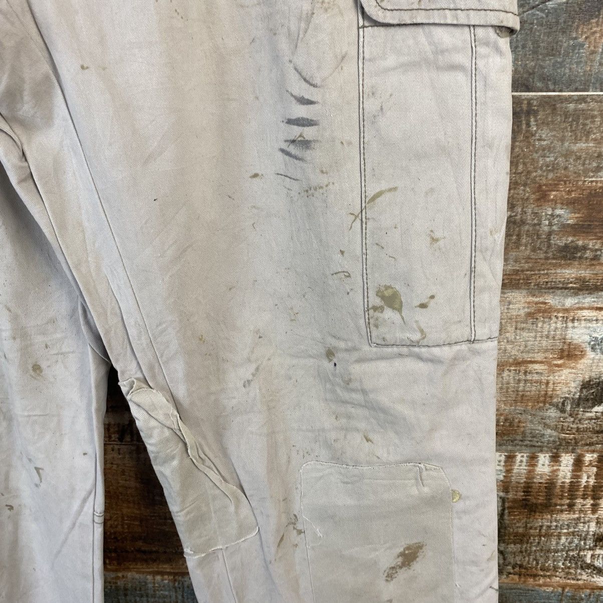 Japanese Brand DL Suolotions White Cargo Multipocket Pants #C967 Size 25" / US 0 / IT 36 - 13 Thumbnail