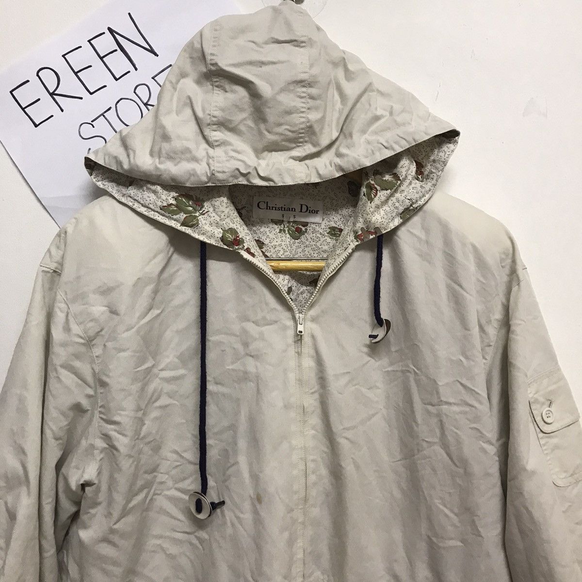 Christian Dior Monsieur × Designer Vintage Christian Dior Sports Zipper Ups Hoddie Parka Jacket Size US L / EU 52-54 / 3 - 4 Thumbnail