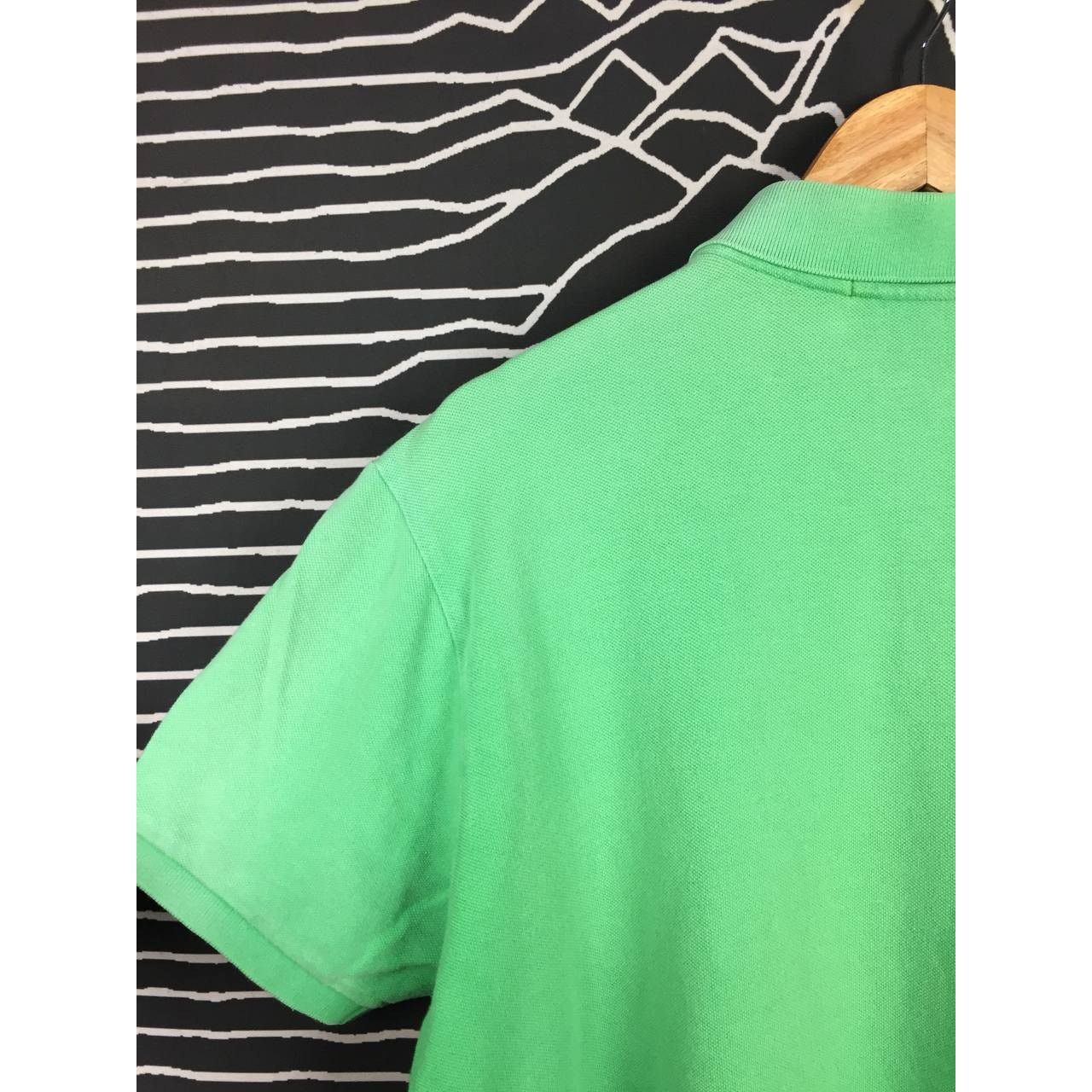 Polo Ralph Lauren × Vintage Vtg Polo Ralph Lauren Big Logo Custom Fit Polo Tee Size US L / EU 52-54 / 3 - 10 Thumbnail