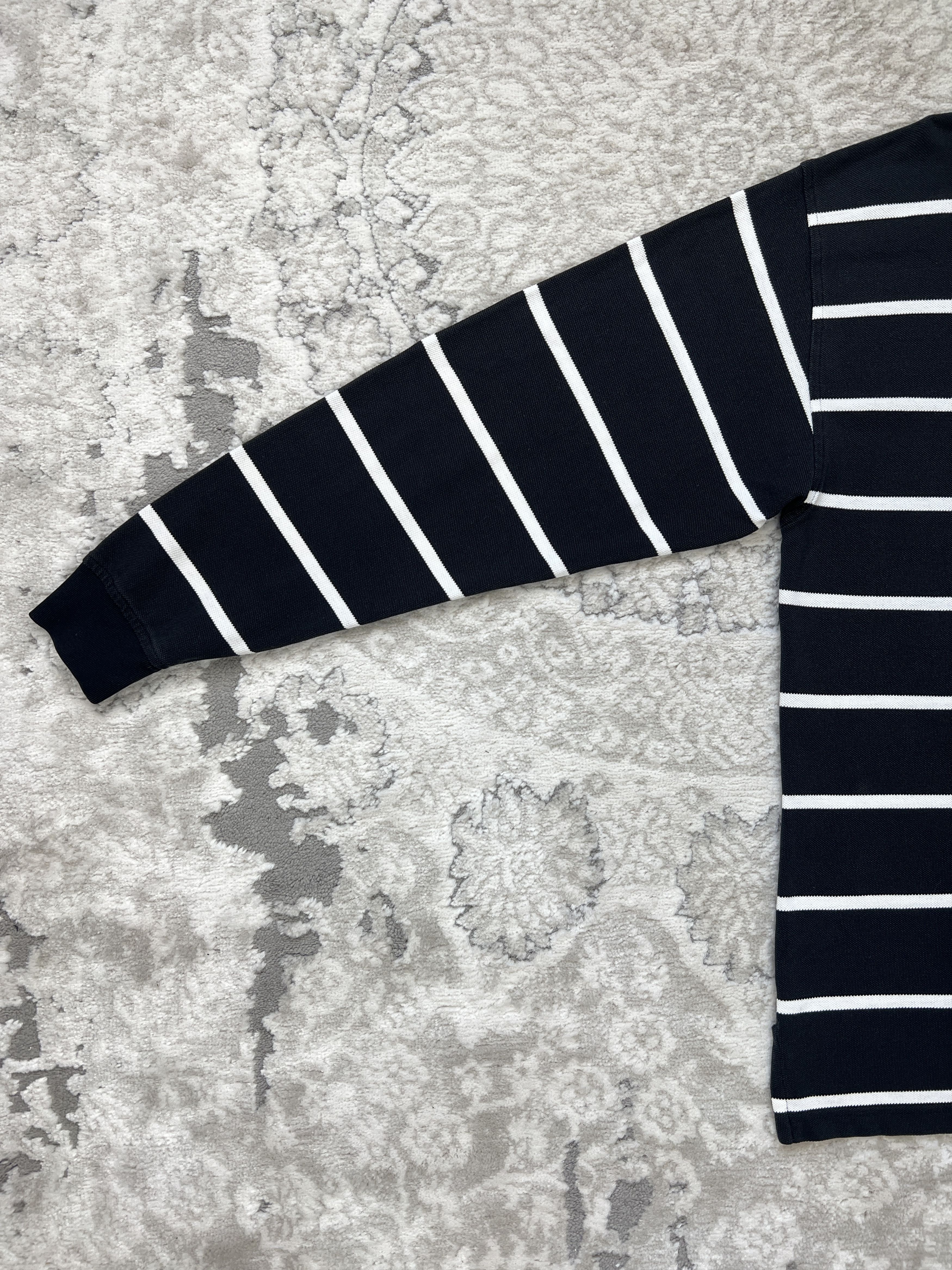 Tommy Hilfiger Tommy Hilfiger Vintage Saipan Rugby Long Sleeve Polo Shirt M Size US M / EU 48-50 / 2 - 13 Thumbnail