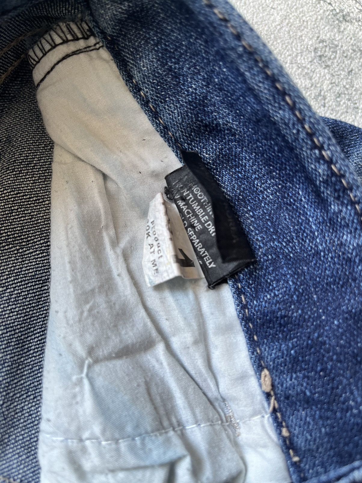 Tornado Mart 2000s LOOK AT ME COCA COLA FADED FLARE JEAN Size US 28 / EU 44 - 6 Thumbnail