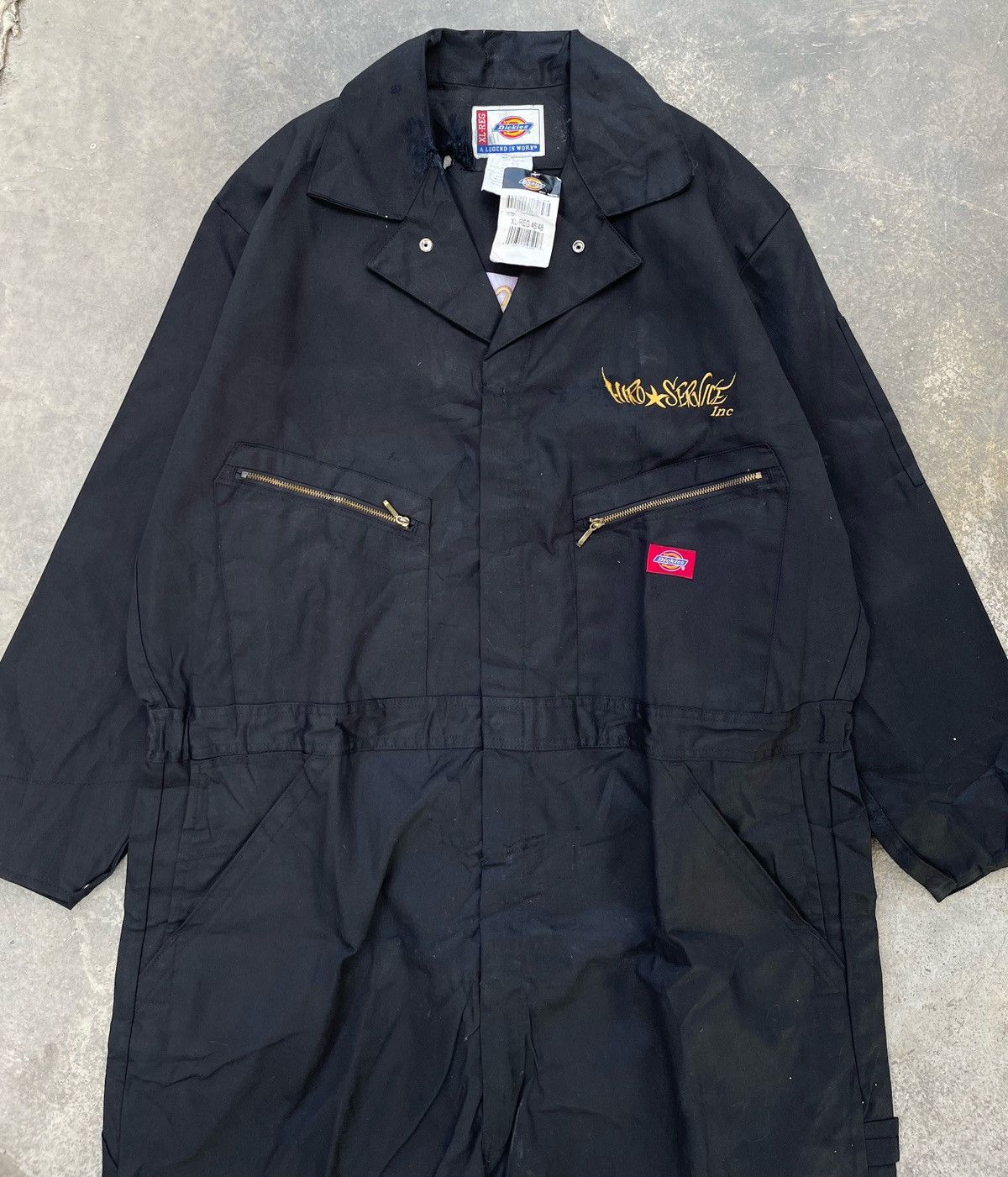Dickies 🔥Vintage Dickies Men's "HIRO SERVICE" Logo Redhawk Coverall Size US XL / EU 56 / 4 - 4 Thumbnail