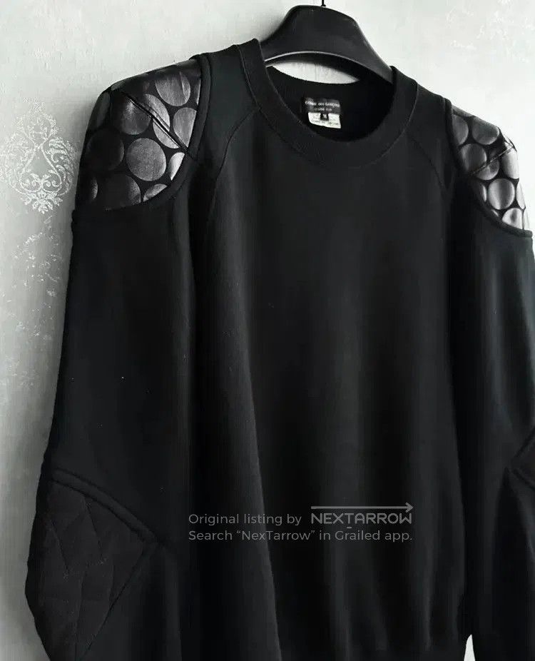 Comme des Garcons Homme Plus Comme Des Garcons Homme Plus 16AW Armour Sweatshirt. Size US M / EU 48-50 / 2 - 1 Thumbnail
