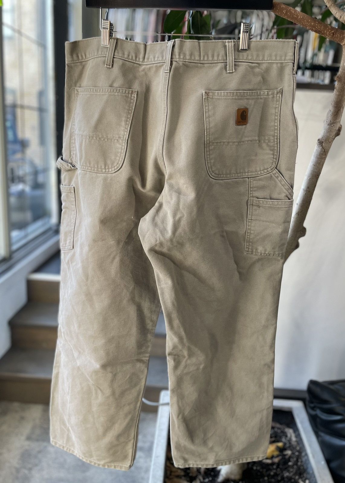 Carhartt Vintage Carhartt Carpenter Pants Khaki Size US 38 / EU 54 - 4 Thumbnail