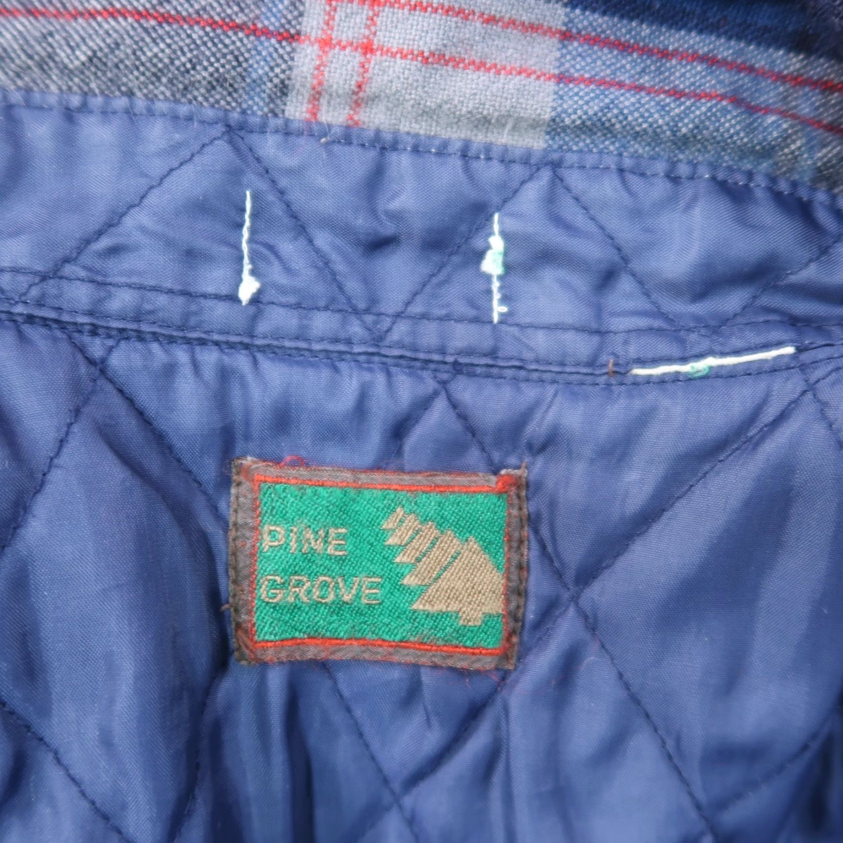 Vintage VINTAGE Quilt Lined Flannel Shirt Jacket Men's XL Plaid Workwear shacket Size US XL / EU 56 / 4 - 3 Thumbnail