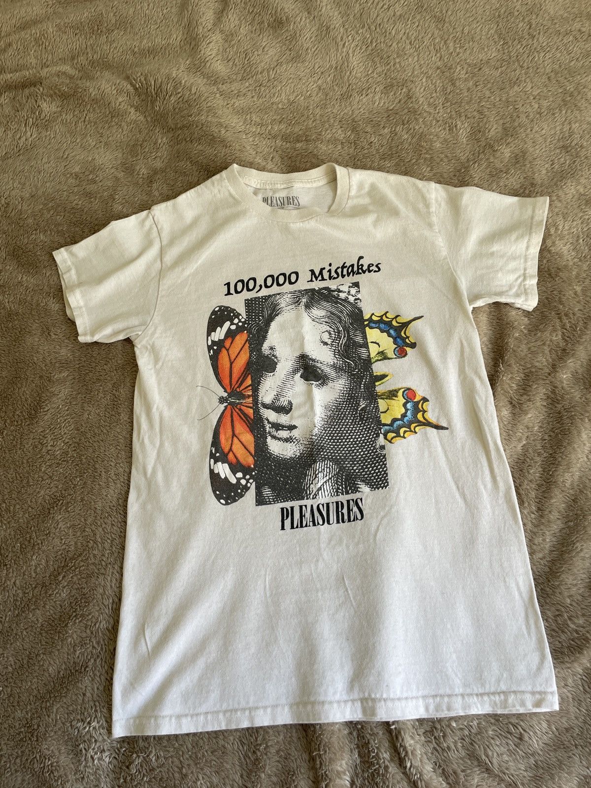 Pleasures PLEASURES "Mistakes” Tee Size US S / EU 44-46 / 1 - 3 Thumbnail