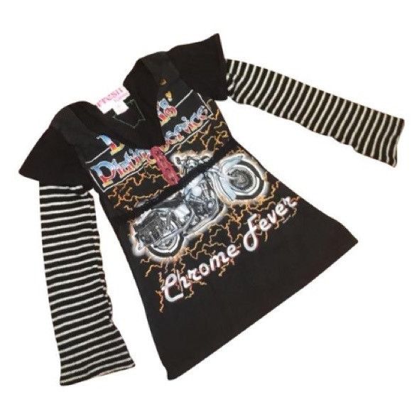 Other Fresh Karma Black Shirt with Sweater Sleeves Size S / US 4 / IT 40 - 2 Thumbnail