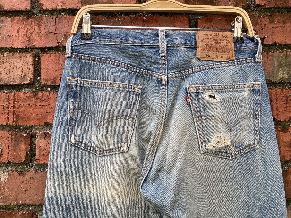 Levi's Vintage Clothing W30x32 Vintage levi's 501 faded made in USA Size US 30 / EU 46 - 5 Thumbnail