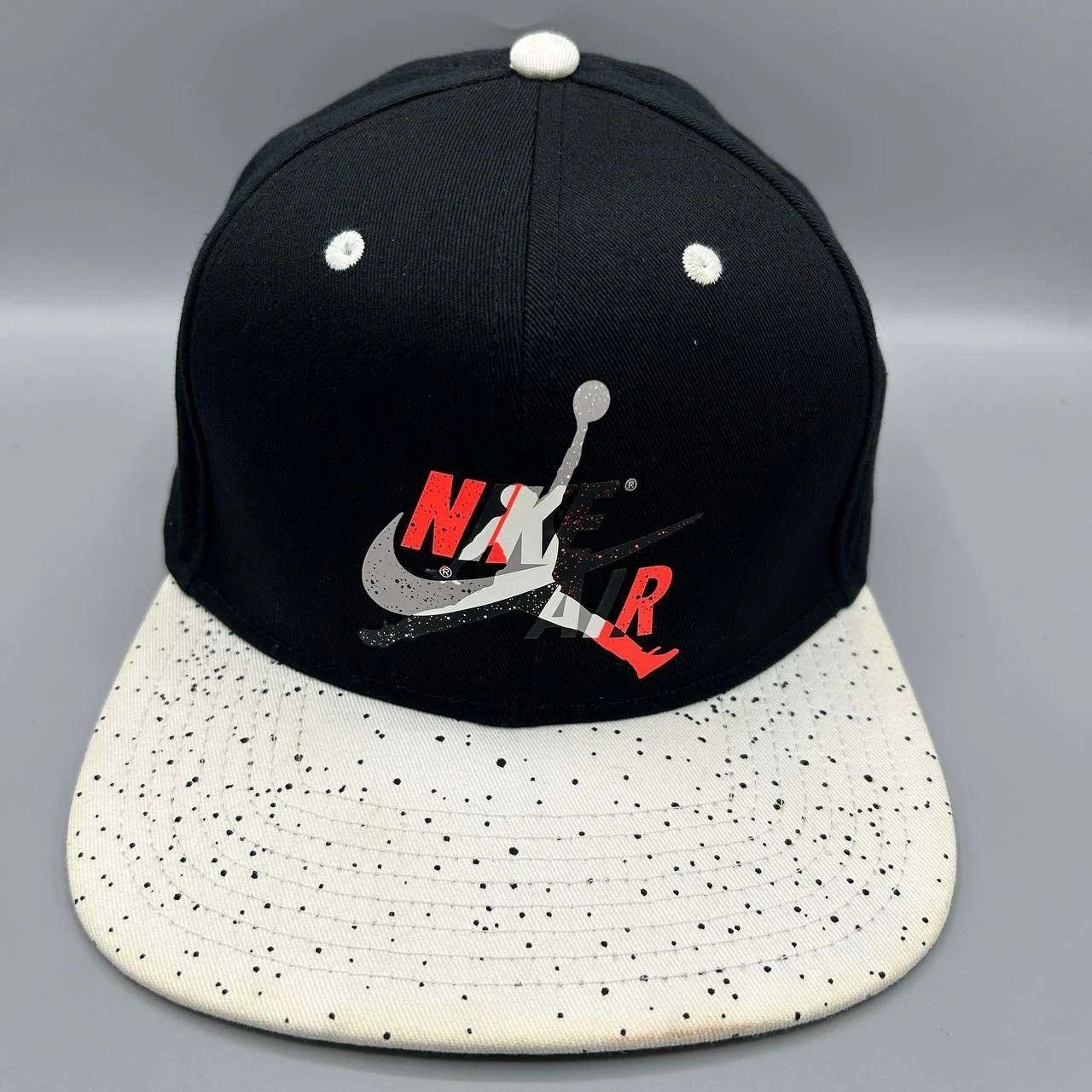 Jordan Brand Air Jordan Pro Hat Men Classic Cement Jumpman Snap Back Cap Size ONE SIZE - 1 Thumbnail